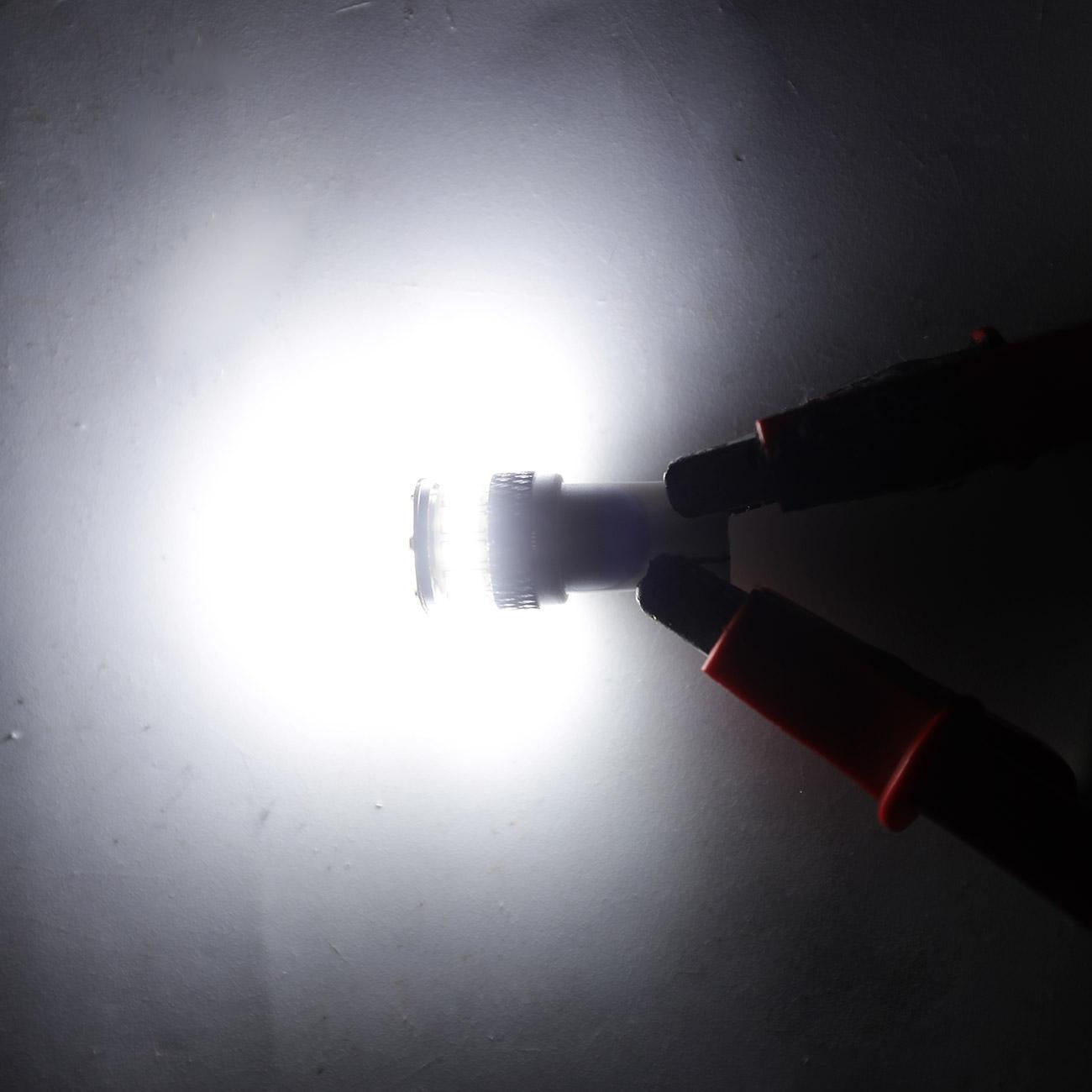 Auxbeam 168 / 2825 W5W T10 LED Bulbs – License Plate, Side Marker & Interior Lights, 4W, 6500K White, 300% Brighter, CAN-Bus Error-Free