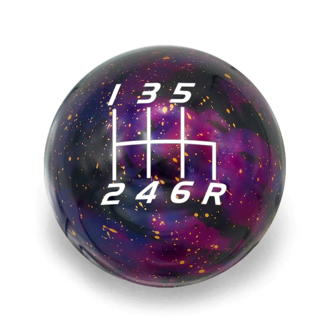 Billetworkz Cosmic Space Shift Knob - 6 Speed Velocity Engraving - Acura Fitment