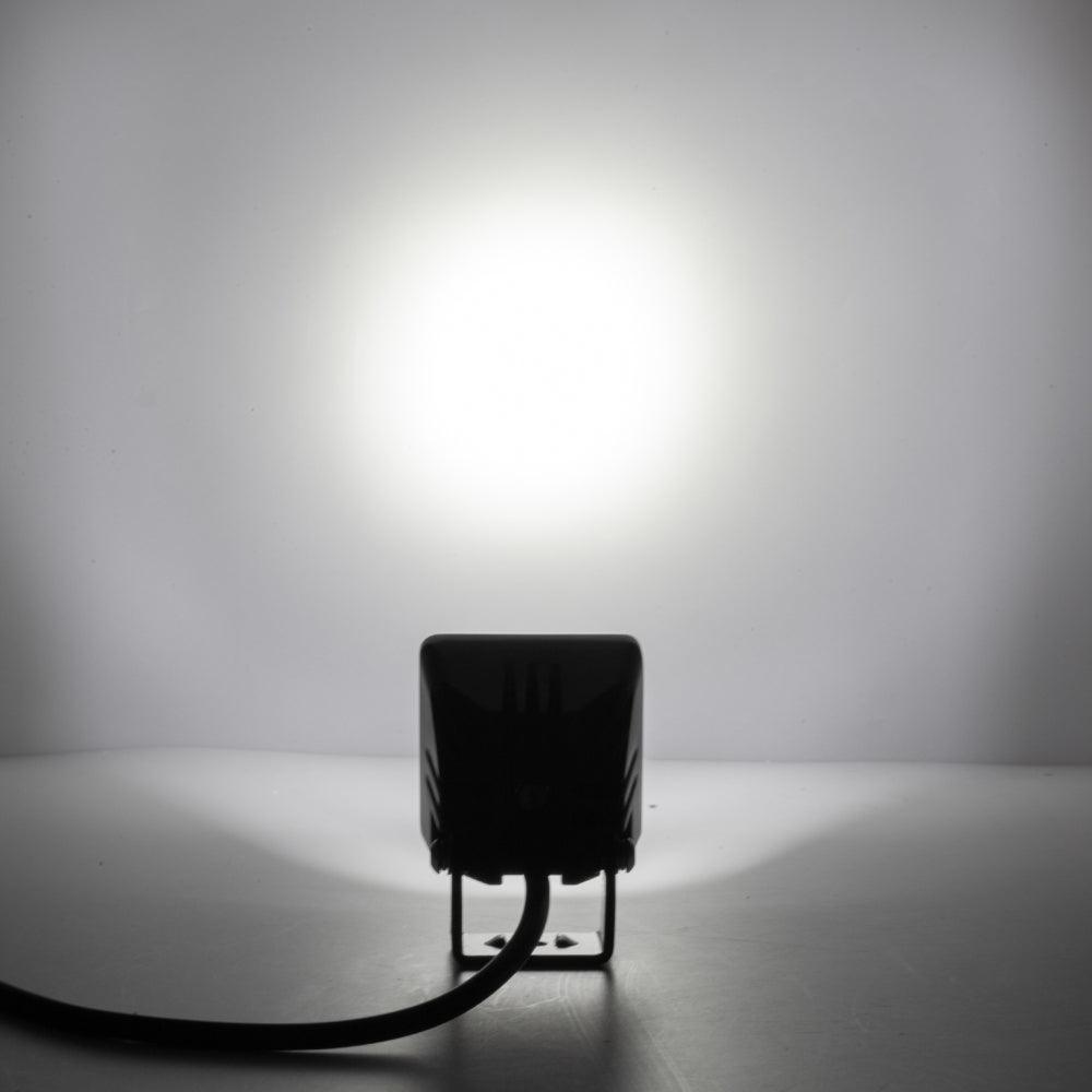 Auxbeam 2" LED Pod Light – 40W, 4,000LM, White Spot Beam