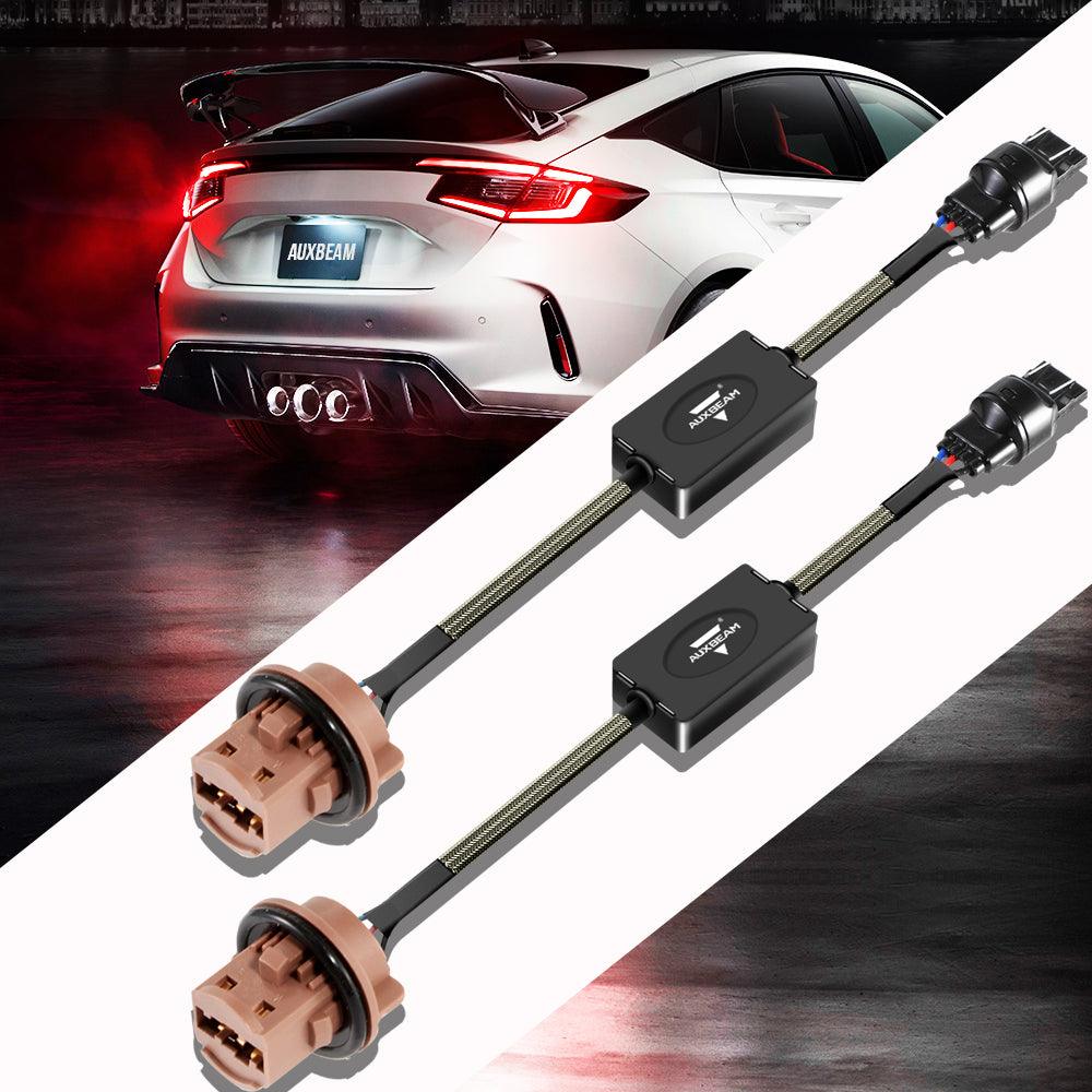 Auxbeam 7443 C8 Model CANBUS Decoder Resistors – Anti-Flicker, Hyper Flash Fix, Turn Signal Error Code Removal (2 Pack)