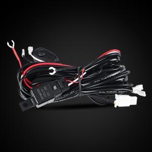 Auxbeam Classic-SM Series 4" LED Pods – Dual Row, White Flood Beam, with Wiring Harness