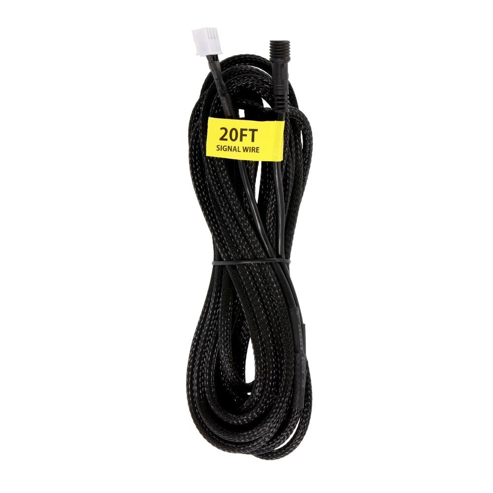Auxbeam 20FT Wiring Harness Extension Cable – For 8-Gang Switch Panel Controllers (Not Compatible with BB80/GB80/BC60/GC60)
