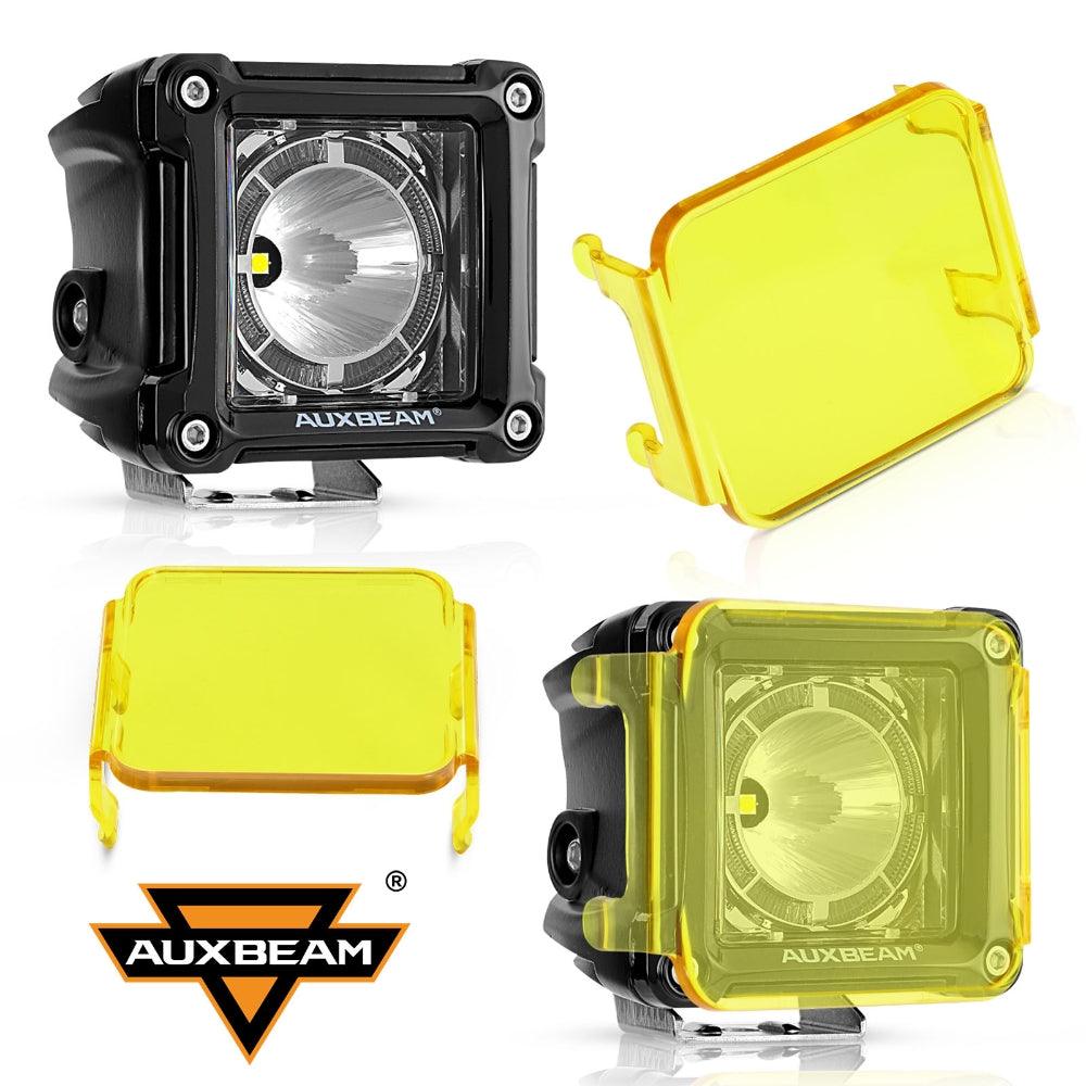 Auxbeam 3" 40W LED Pod Lights – With DRL, for SUV, ATV, UTV, Trucks, Pickup & Boat (2 Pack)