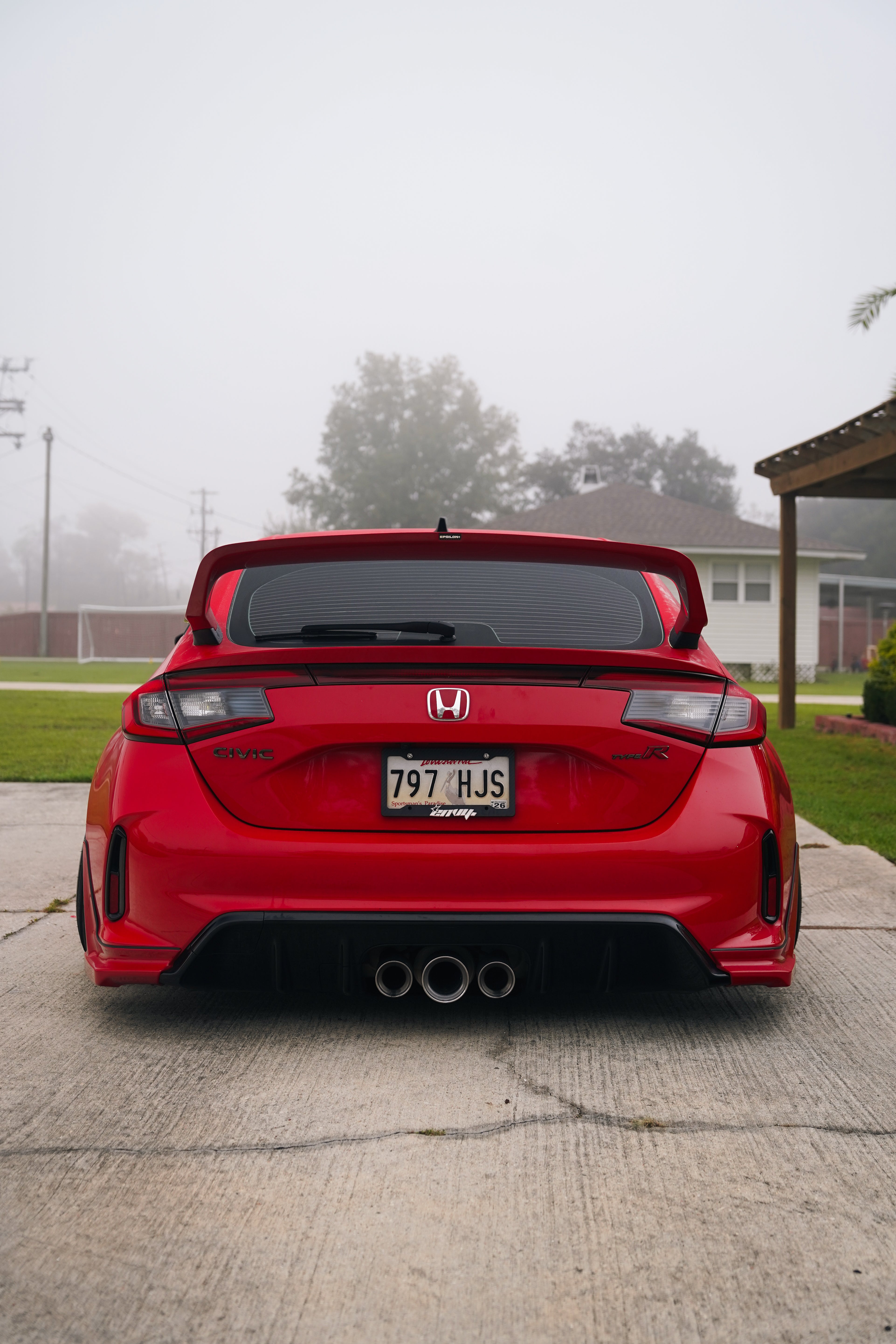 Epsilon+ Sport Wing for 22-26 Honda Civic Hatchback [FL]
