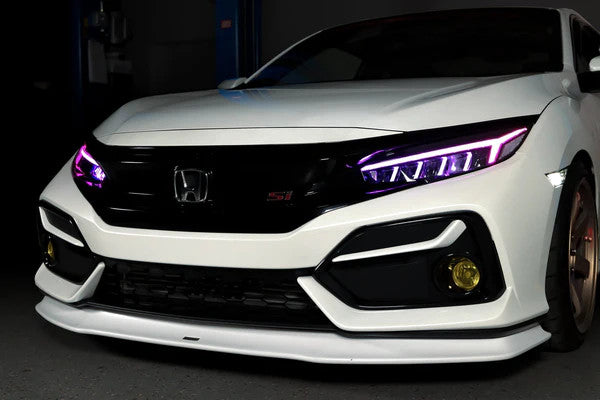 OLM Gamma Series RGB Headlights for 2016-2021 Honda Civic - ** Returned Item **