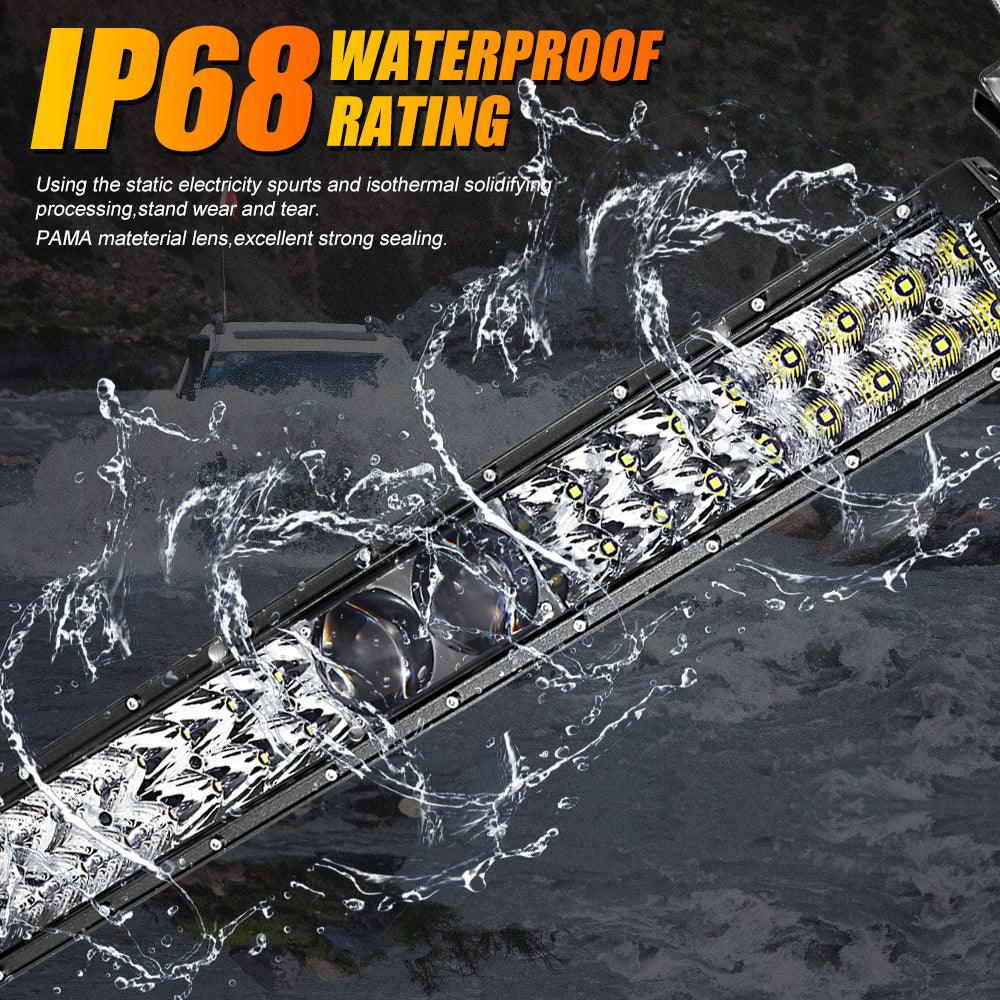 Auxbeam 5D-PRO Series 22" LED Light Bar – 22,000LM, Spot Beam, Off-Road