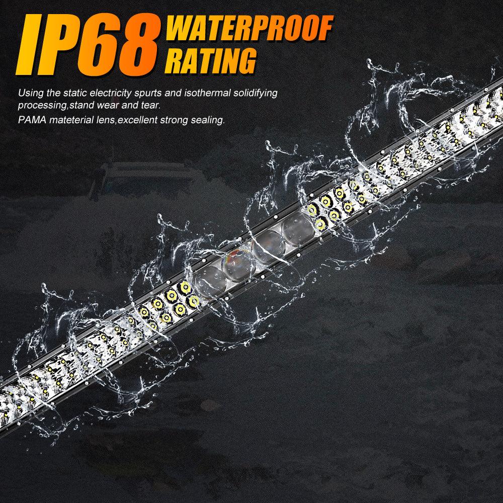 Auxbeam 5D-PRO Series 42" LED Light Bar – 44,000LM, Spot Beam, Off-Road