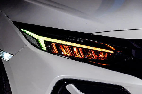 OLM Gamma Series RGB Headlights for 2016-2021 Honda Civic - ** Returned Item **