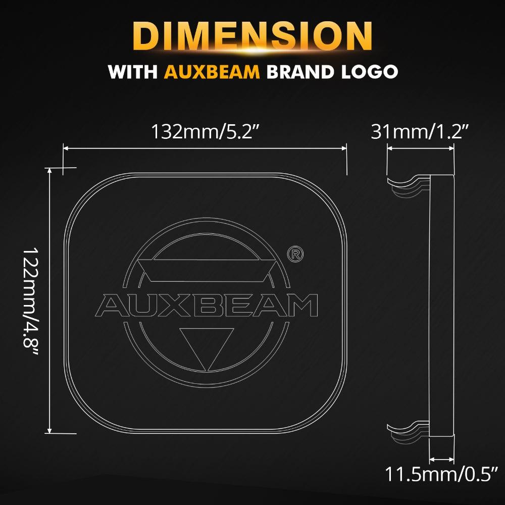 Auxbeam 5" LED Light Covers – Black