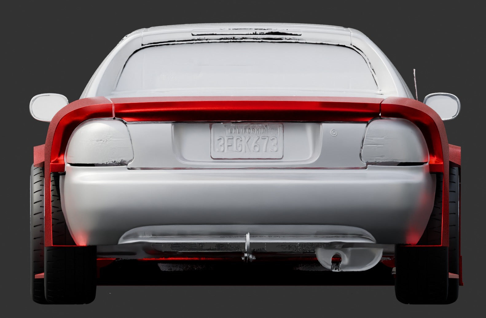 Epsilon+ Touring Car Widebody for 92-98 Honda Civic CR-X / Del Sol (SPECIAL ORDER)