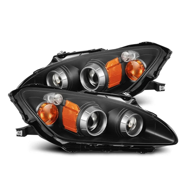 AlphaRex LUXX-Series LED Projector Headlights (Black) for 1999-2009 Honda S2000 [AP1/AP2]