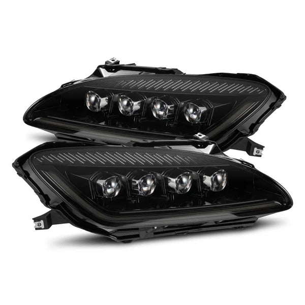 AlphaRex NOVA-Series LED Projector Headlights (Alpha-Black) for 1999-2009 Honda S2000 [AP1/AP2]