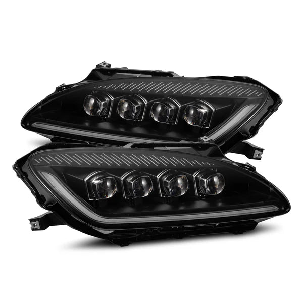 AlphaRex NOVA-Series LED Projector Headlights (Black) for 1999-2009 Honda S2000 [AP1/AP2]