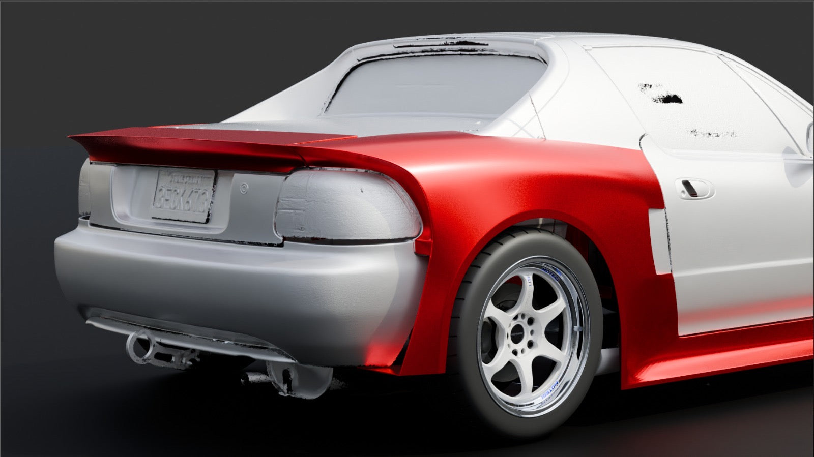 Epsilon+ Touring Car Widebody for 92-98 Honda Civic CR-X / Del Sol (SPECIAL ORDER)