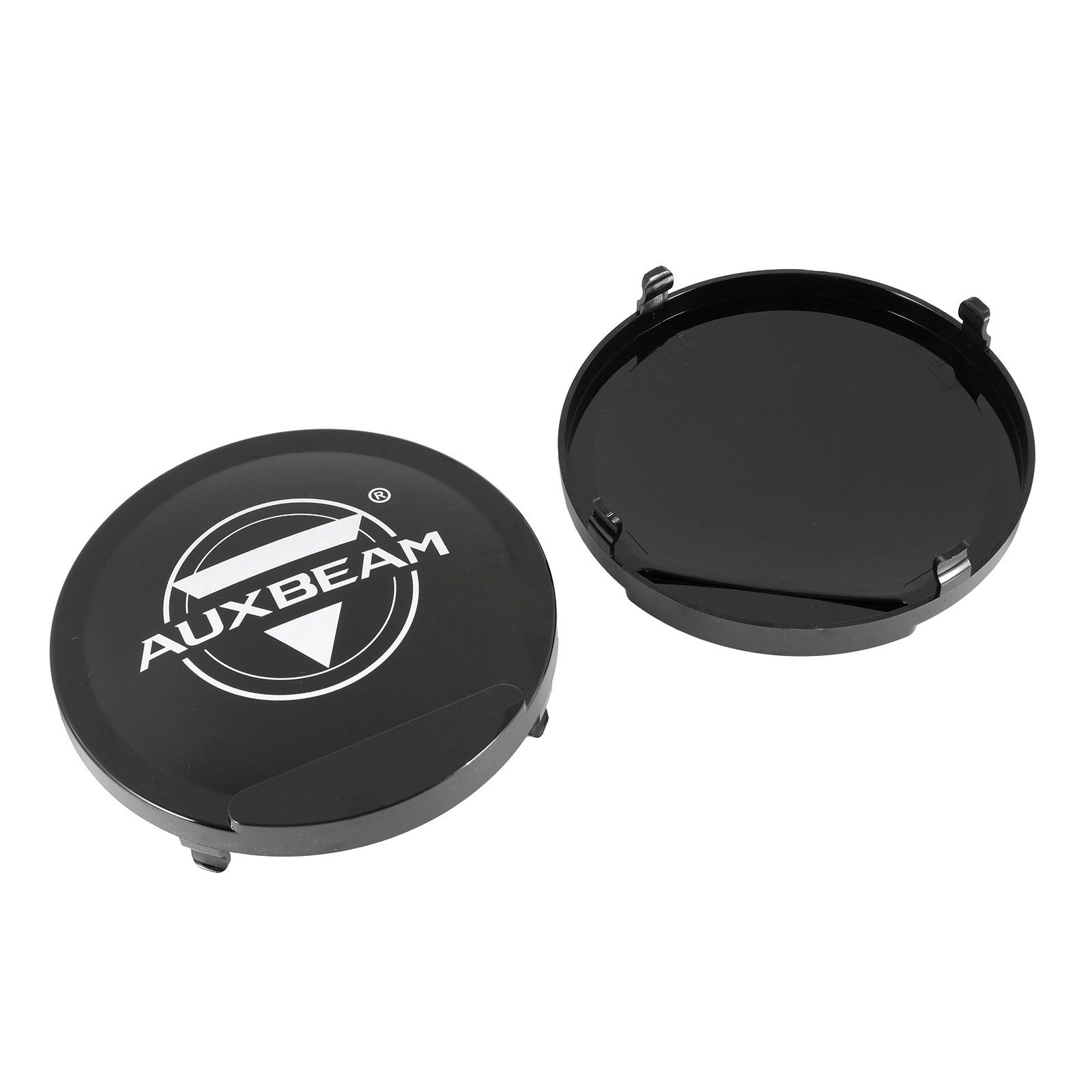 Auxbeam 7" Round LED Light Covers – Black (2-Pack)