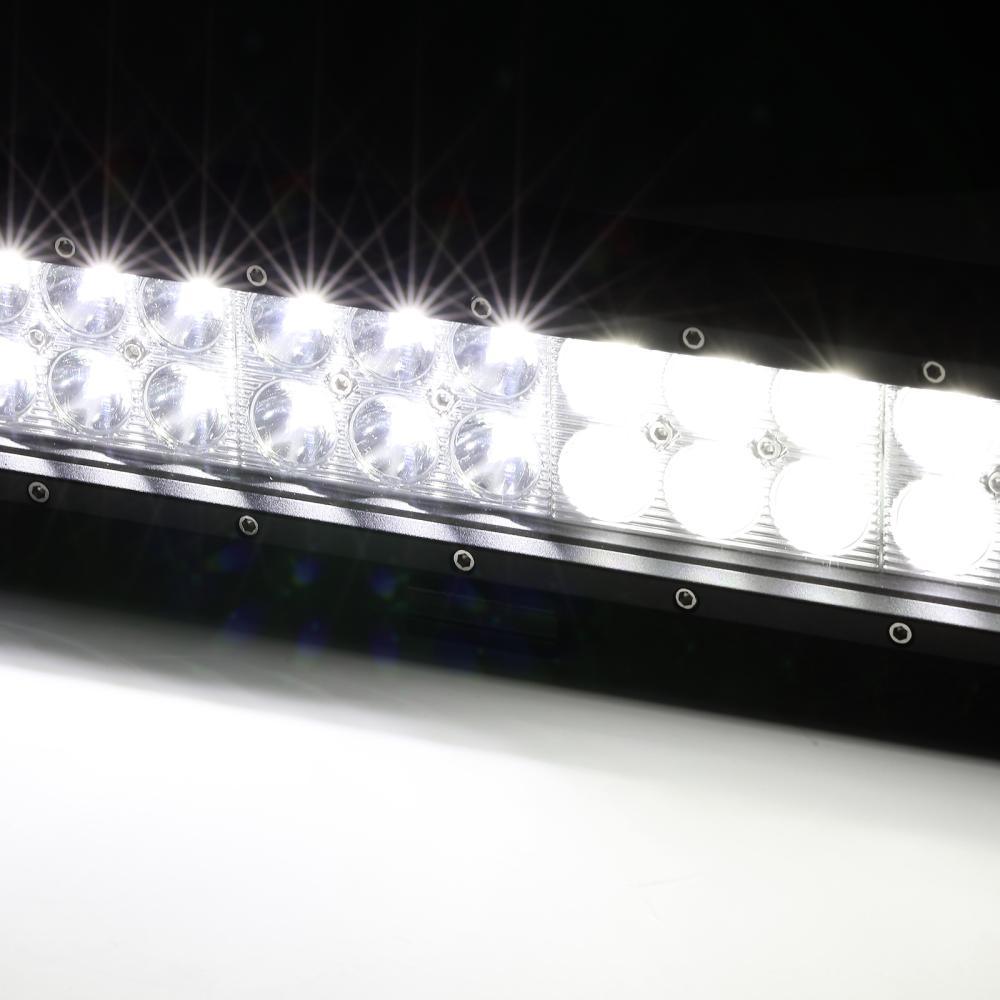 Auxbeam Classic-SM Series 32" Dual Row LED Light Bar – 6000K White, Combo Beam