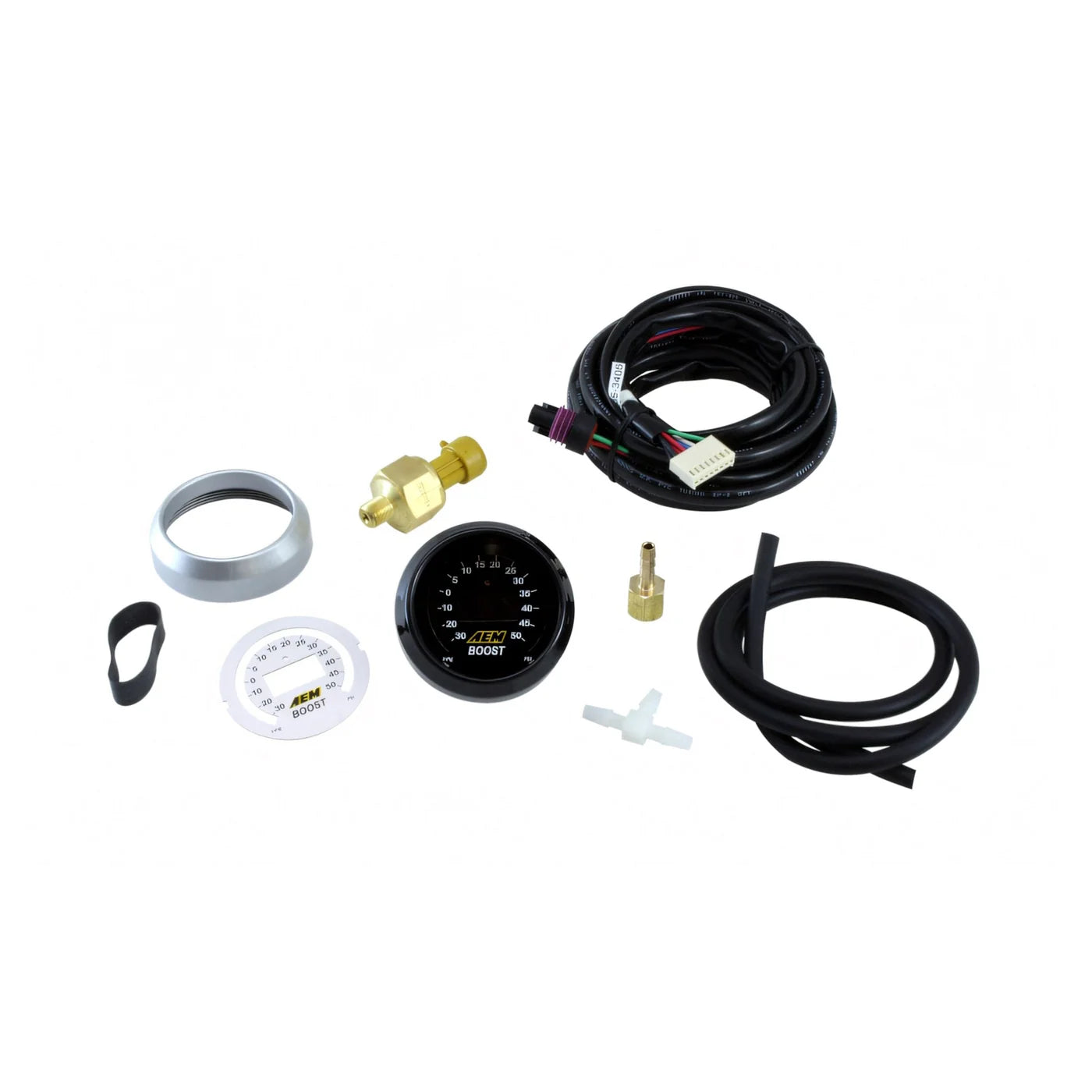 AEM Digital Boost Gauge -30 to 50 PSI