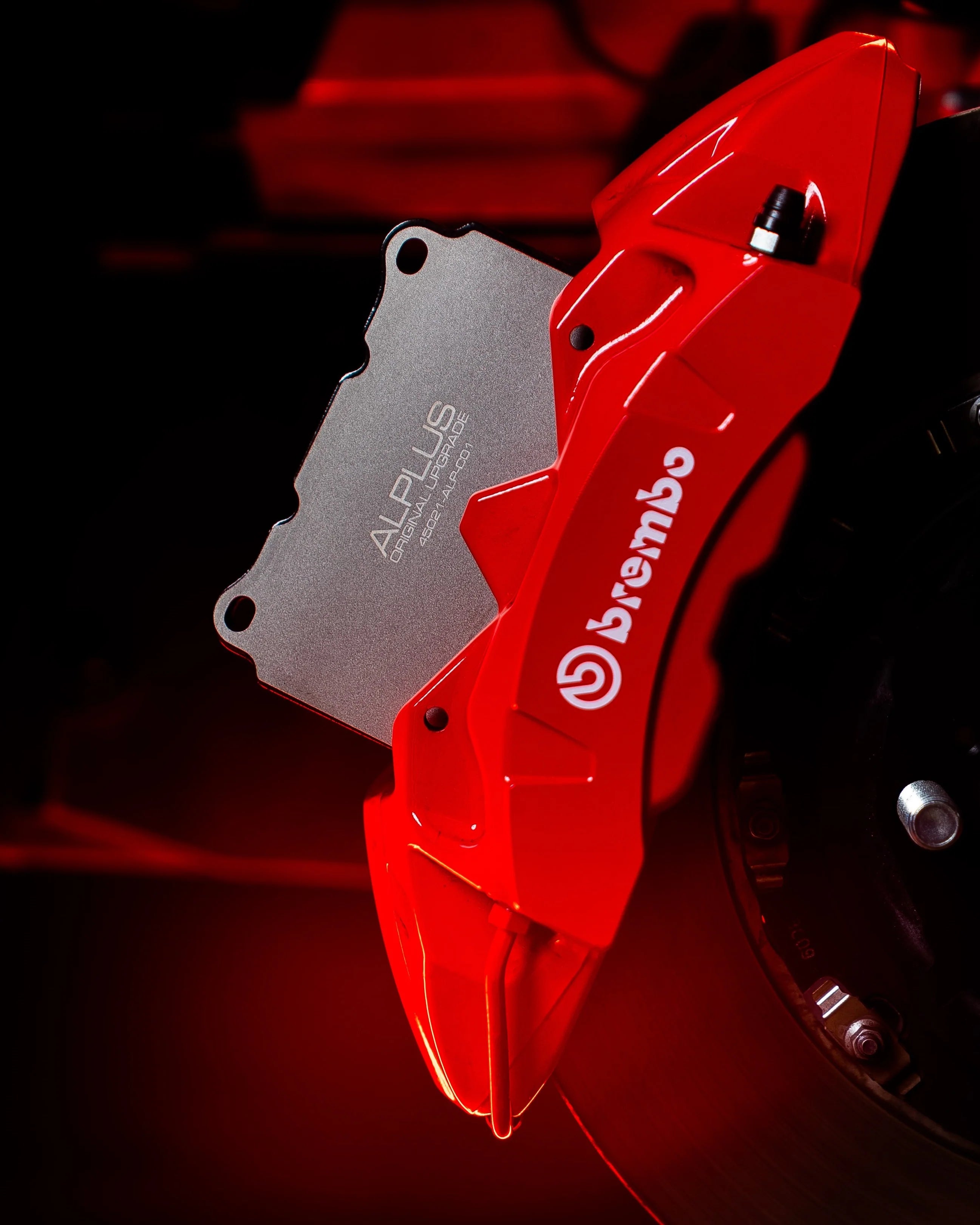 ALPLUS Titanium Brake Pad Shims (Brembo) for 2017+ Honda Civic Type R / 2024+ Acura Integra Type S [FK8/FL5/DE5]