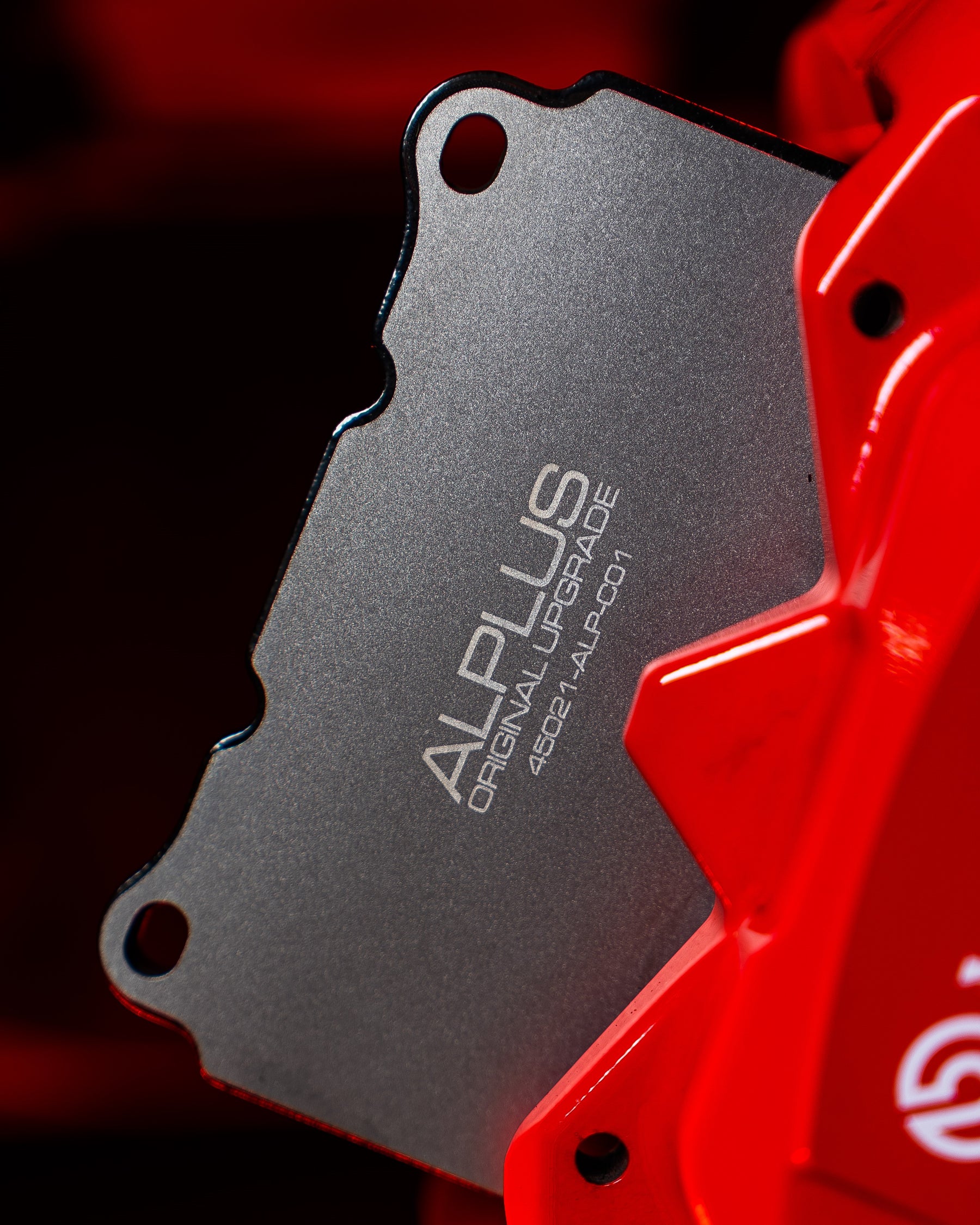 ALPLUS Titanium Brake Pad Shims (Brembo) for 2017+ Honda Civic Type R / 2024+ Acura Integra Type S [FK8/FL5/DE5]