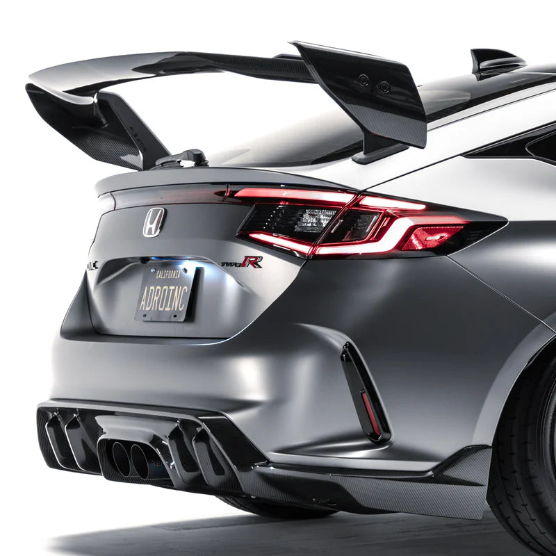 ADRO Carbon Fiber AT-R4 Swan Neck Wing for 2023+ Honda Civic Type R [FL5]