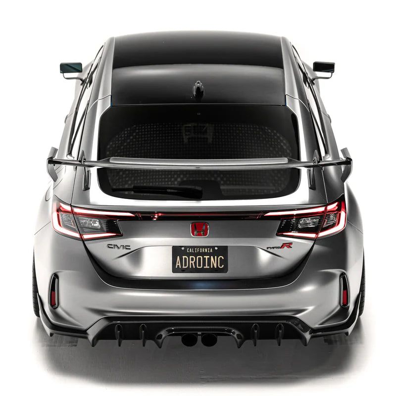 ADRO Carbon Fiber AT-R4 Swan Neck Wing for 2023+ Honda Civic Type R [FL5]