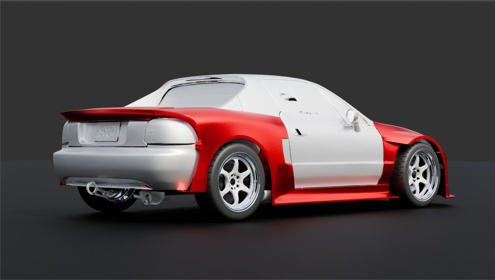 Epsilon+ Touring Car Widebody for 92-98 Honda Civic CR-X / Del Sol (SPECIAL ORDER)
