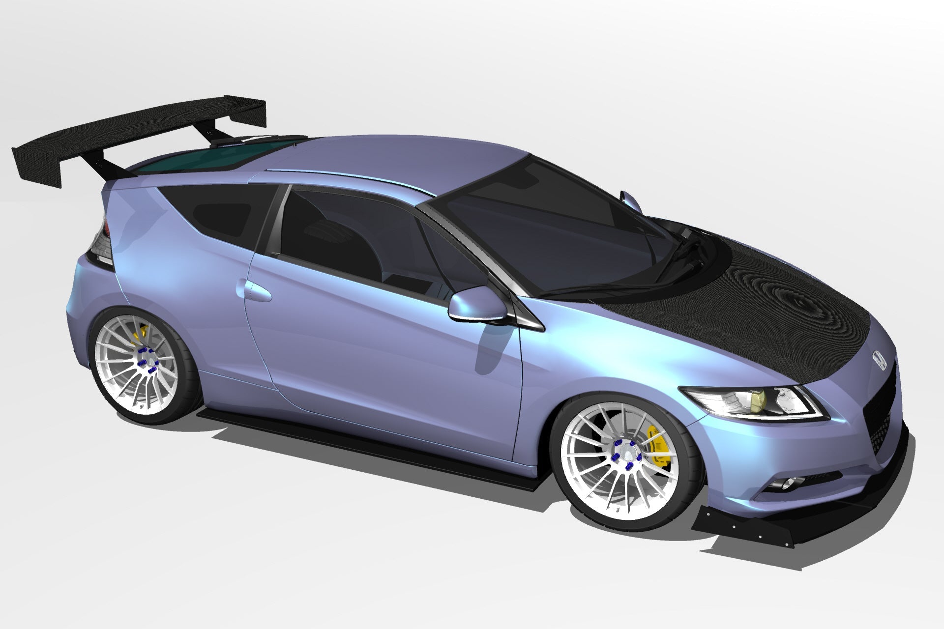 Epsilon+ GT Wing for 10-16 Honda CR-Z [ZF]