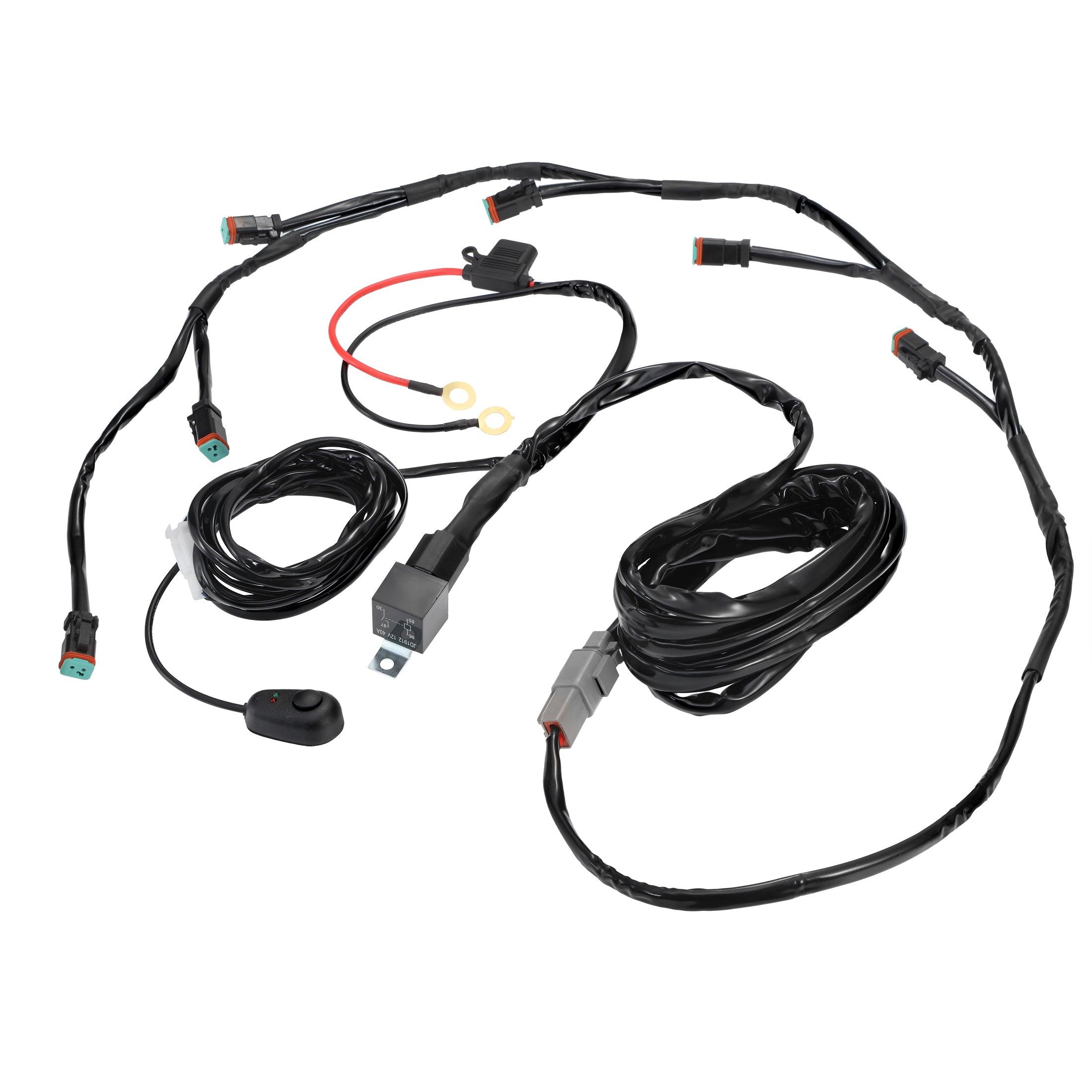 Auxbeam XP-ULTRA Series 3" LED Pods – 80W, Combo Beam, Amber & White