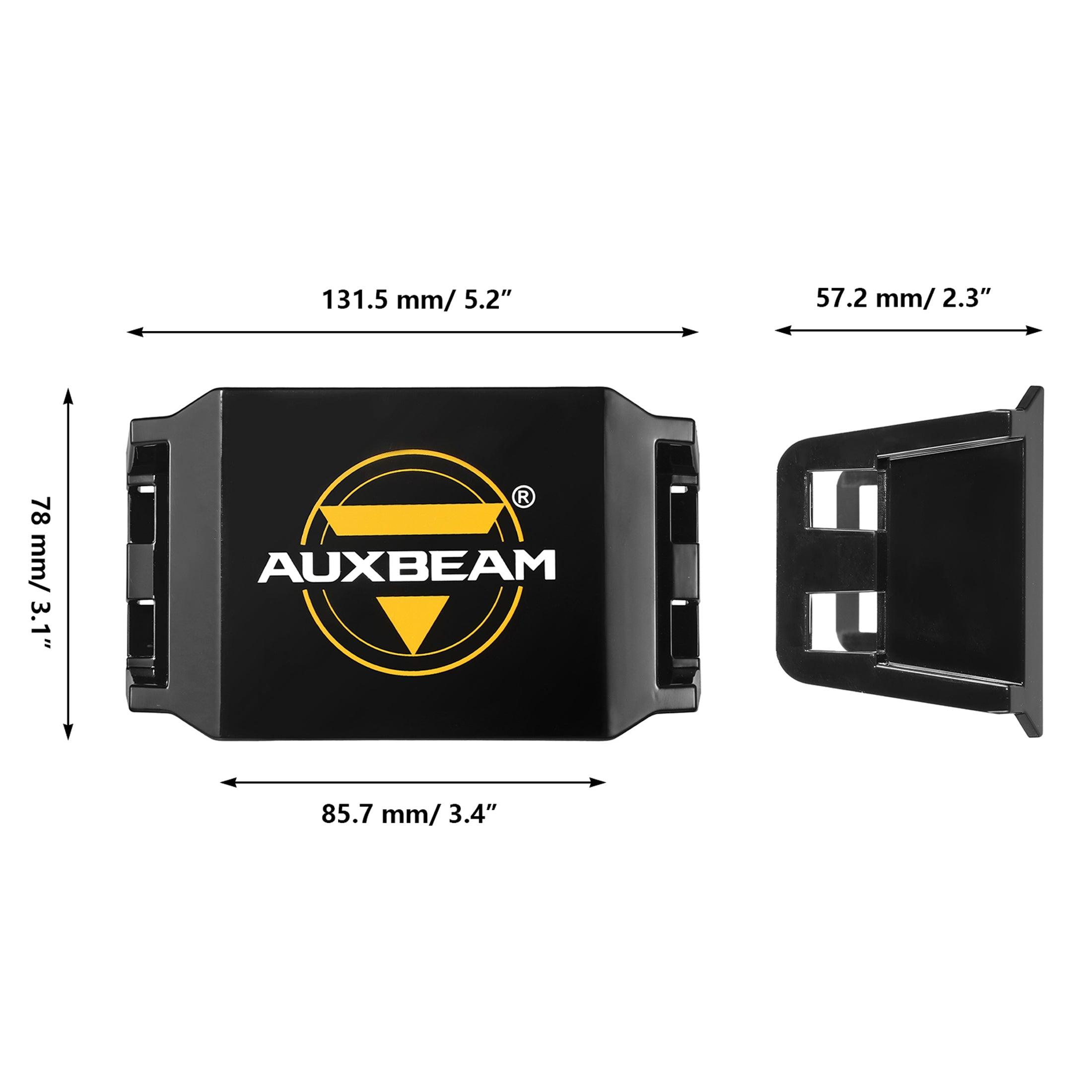 Auxbeam V-MAX Series LED Pod Light Covers – Black