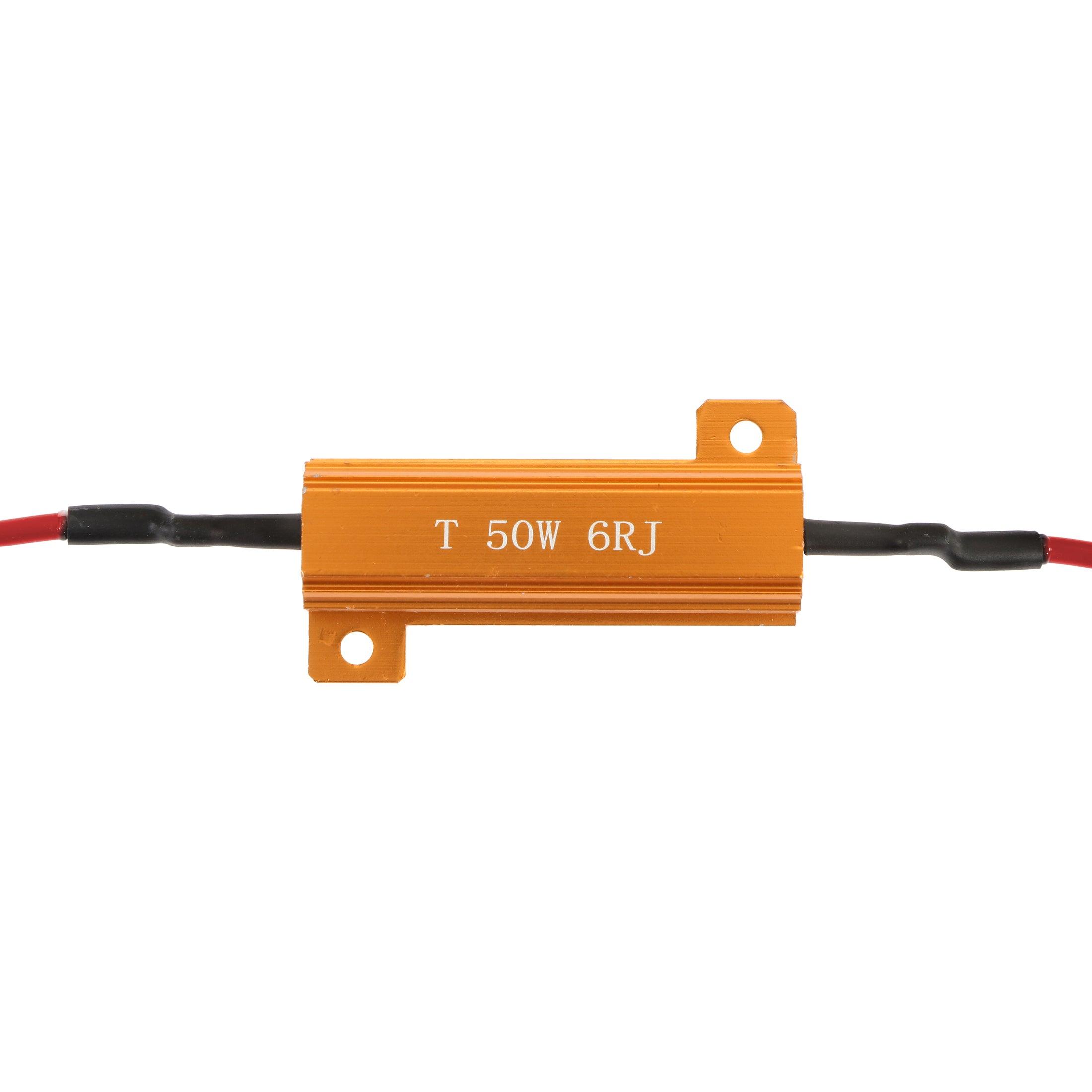 Auxbeam DIY CANBUS Anti-Flicker Resistors Decoder – Prevent Hyper Flash, Fix Turn Signal Blink & Dashboard Error Codes
