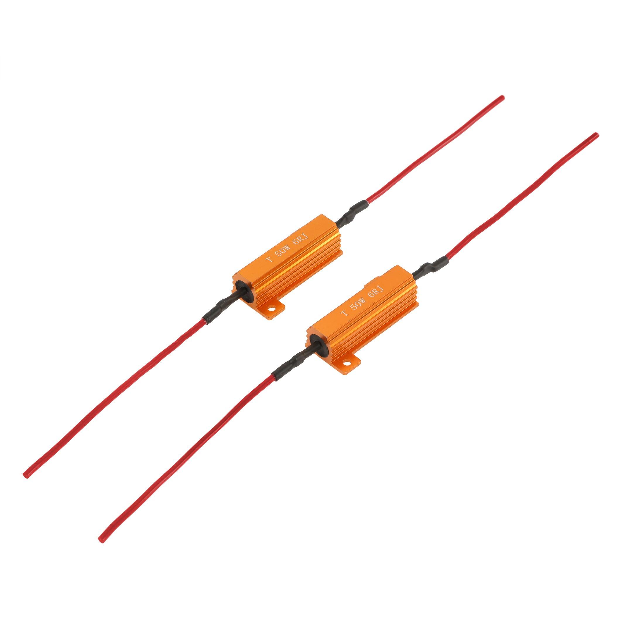 Auxbeam DIY CANBUS Anti-Flicker Resistors Decoder – Prevent Hyper Flash, Fix Turn Signal Blink & Dashboard Error Codes