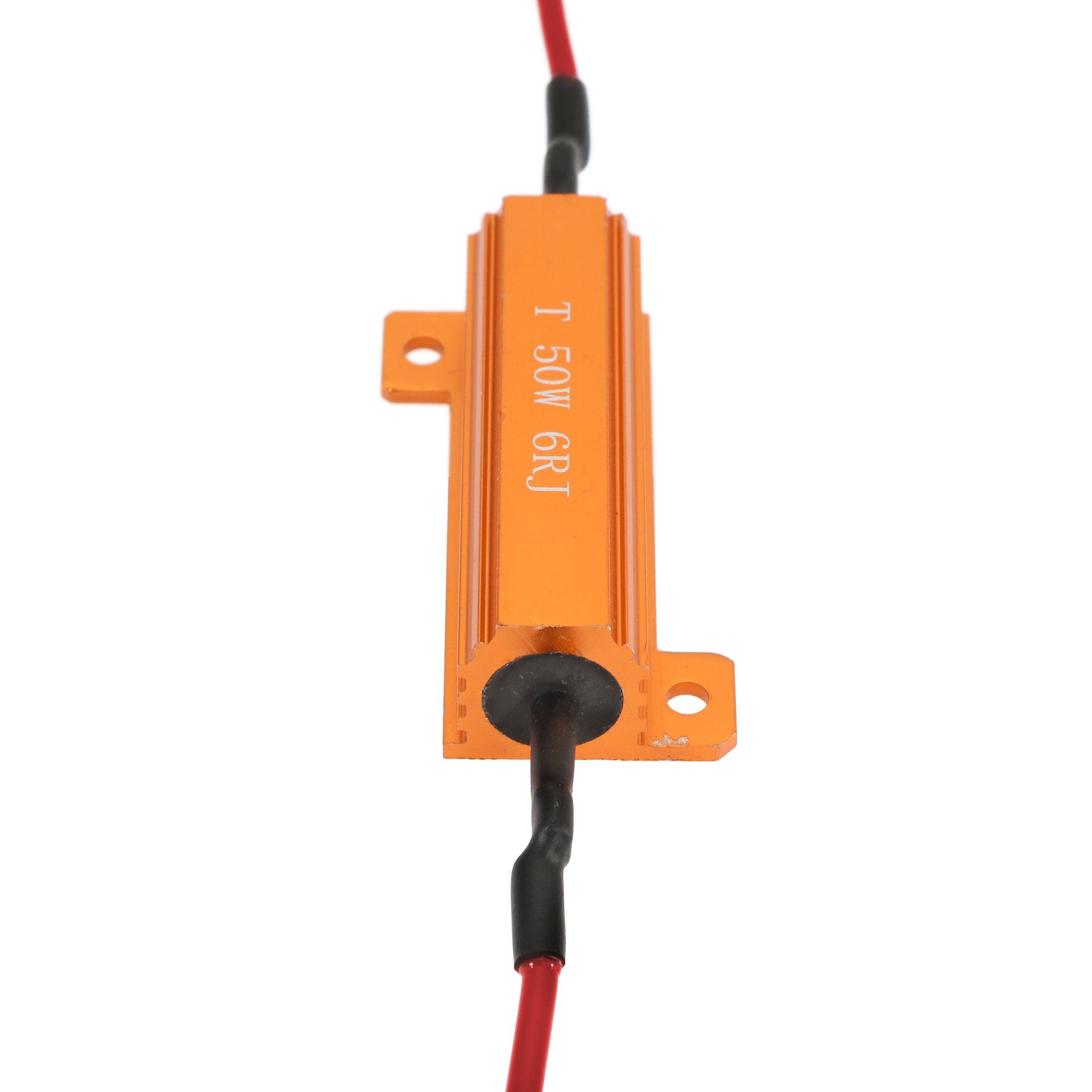Auxbeam DIY CANBUS Anti-Flicker Resistors Decoder – Prevent Hyper Flash, Fix Turn Signal Blink & Dashboard Error Codes