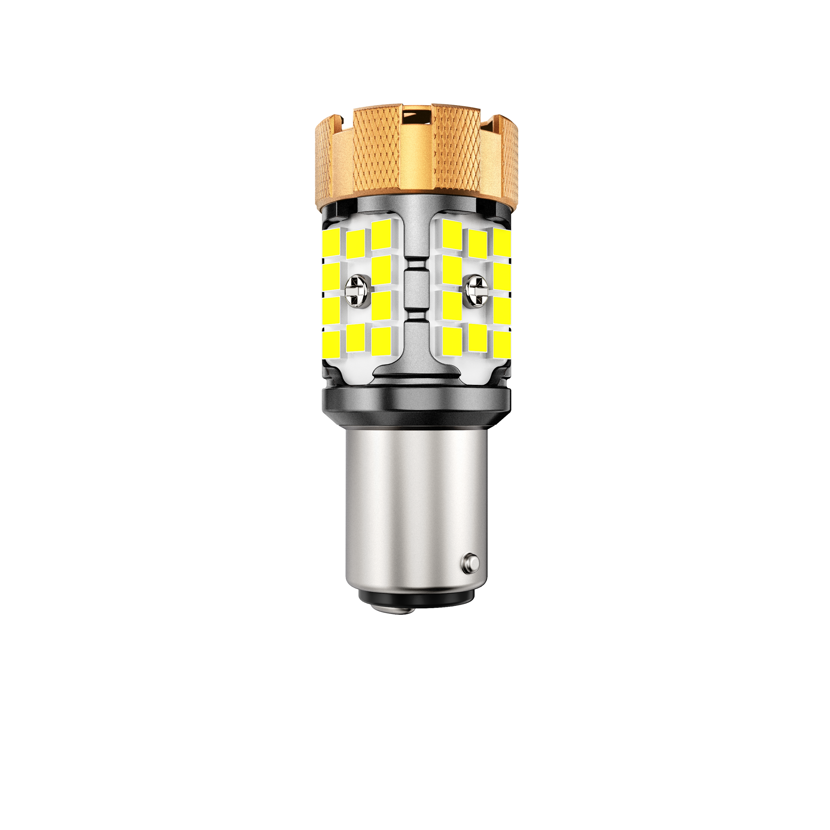 Auxbeam 1157 BAY15D LED Bulbs – B21-PRO Series, Backup/Reverse/Turn Signal/Brake/Tail Lights, 50W, 4000LM, 6500K White, CAN-Bus Error-Free (2 Pack)