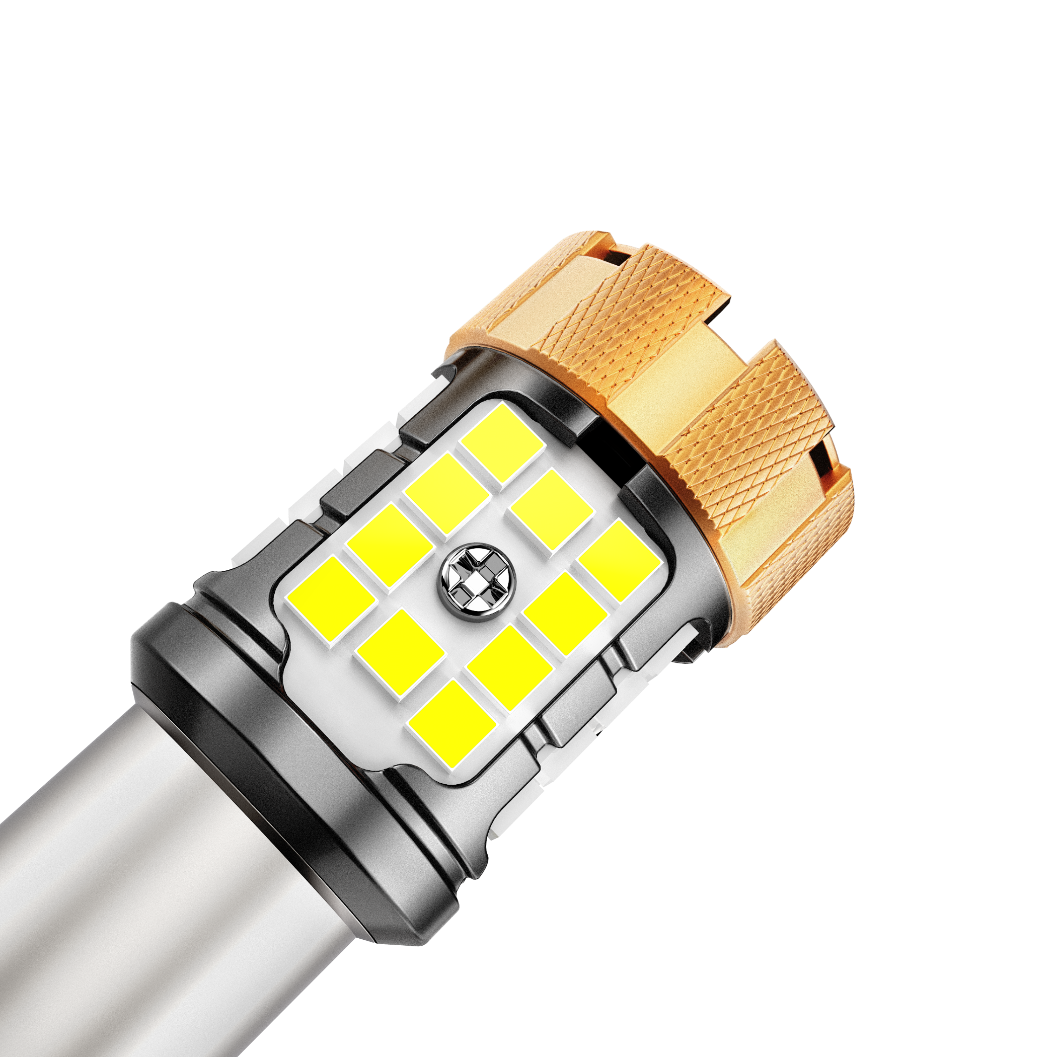 Auxbeam 1157 BAY15D LED Bulbs – B21-PRO Series, Backup/Reverse/Turn Signal/Brake/Tail Lights, 50W, 4000LM, 6500K White, CAN-Bus Error-Free (2 Pack)