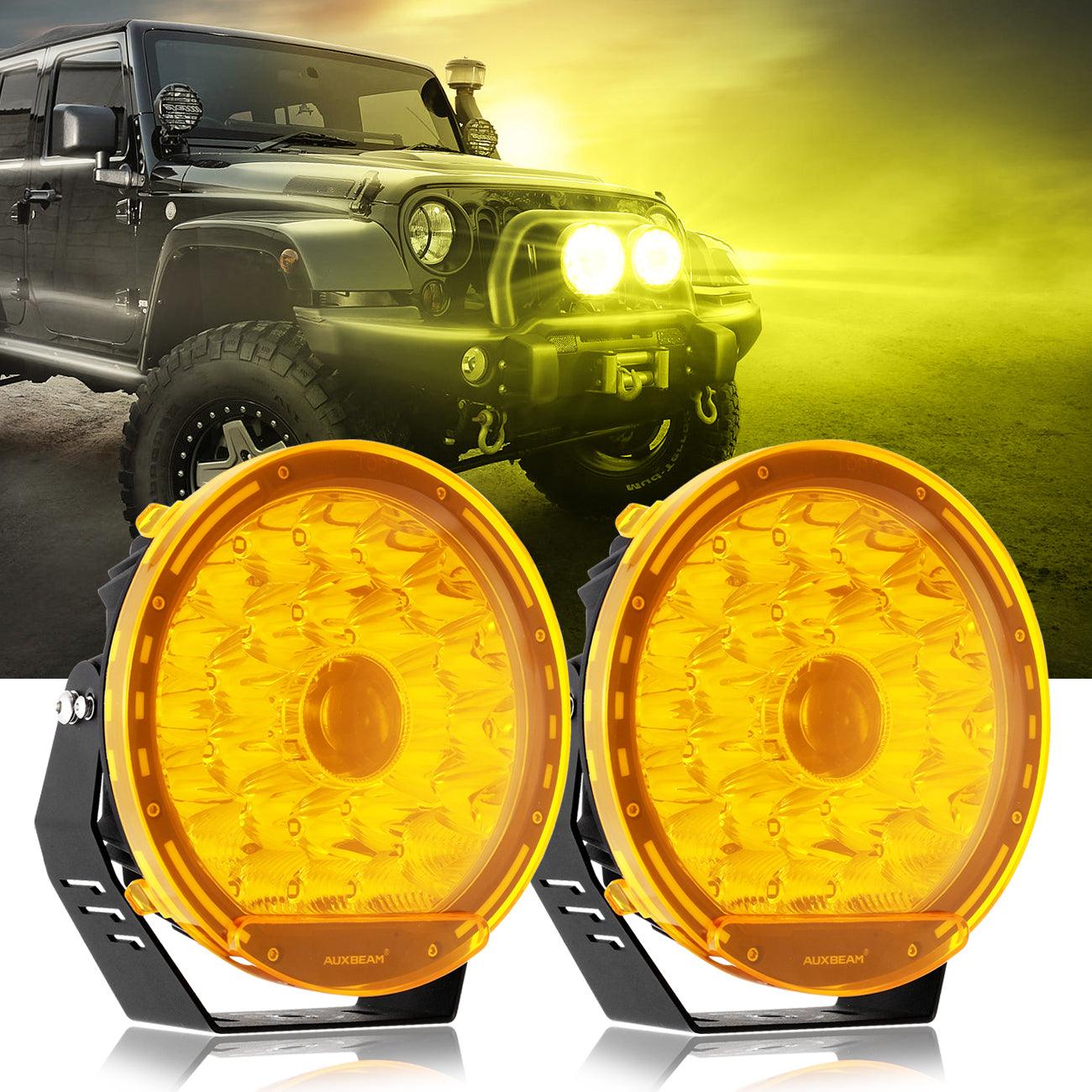 Auxbeam 360-PRO Series 9" LED Off Road Driving Lights – 270W, 37,776LM
