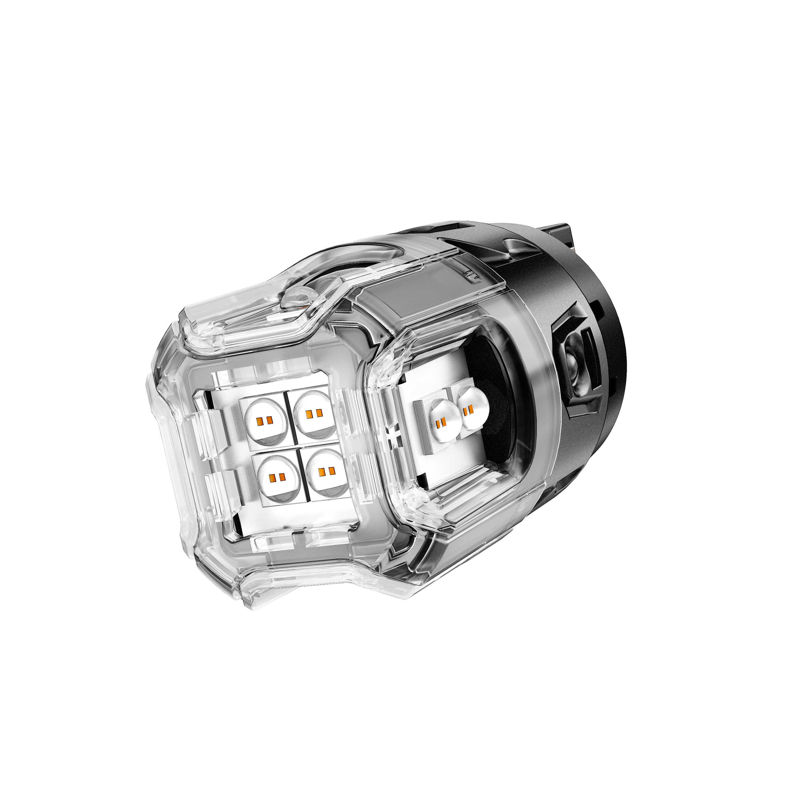 Auxbeam T20 / 7443 / 7440 LED Brake & Tail Light Bulbs – B52 Series, 11W, 500% Brighter, Red, CAN-Bus Error-Free (2 Pack)