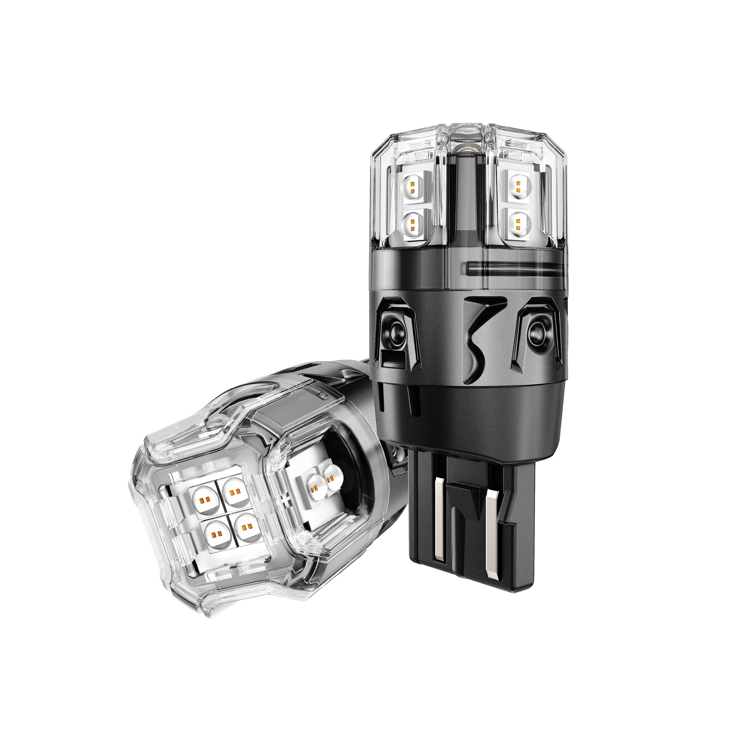 Auxbeam T20 / 7443 / 7440 LED Brake & Tail Light Bulbs – B52 Series, 11W, 500% Brighter, Red, CAN-Bus Error-Free (2 Pack)