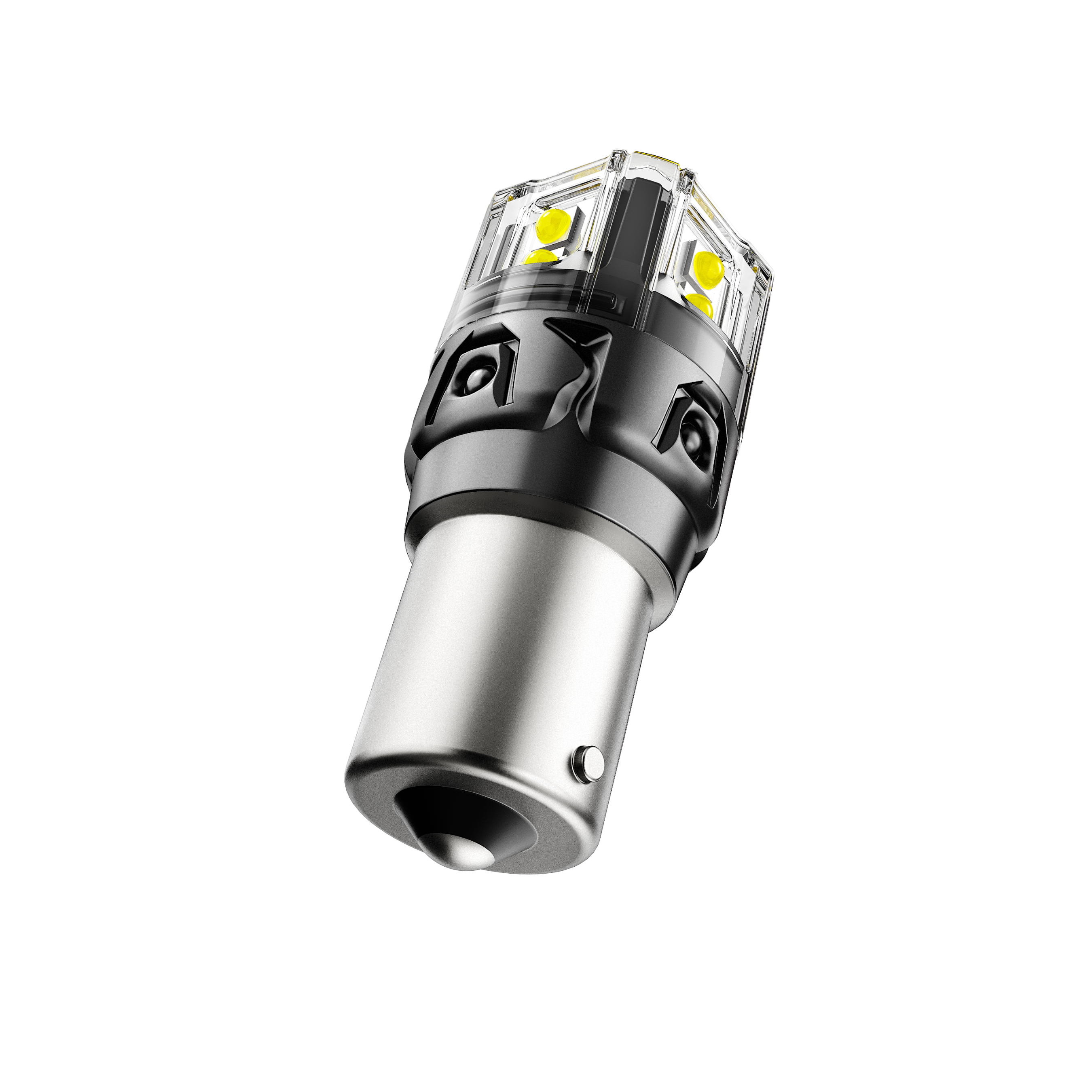 Auxbeam 1156 P21W BA15S LED Bulbs – B52 Series, Backup/Reverse/Turn Signal/Brake/Tail Lights, 500% Brighter, 6500K White, CAN-Bus Error-Free (2 Pack)