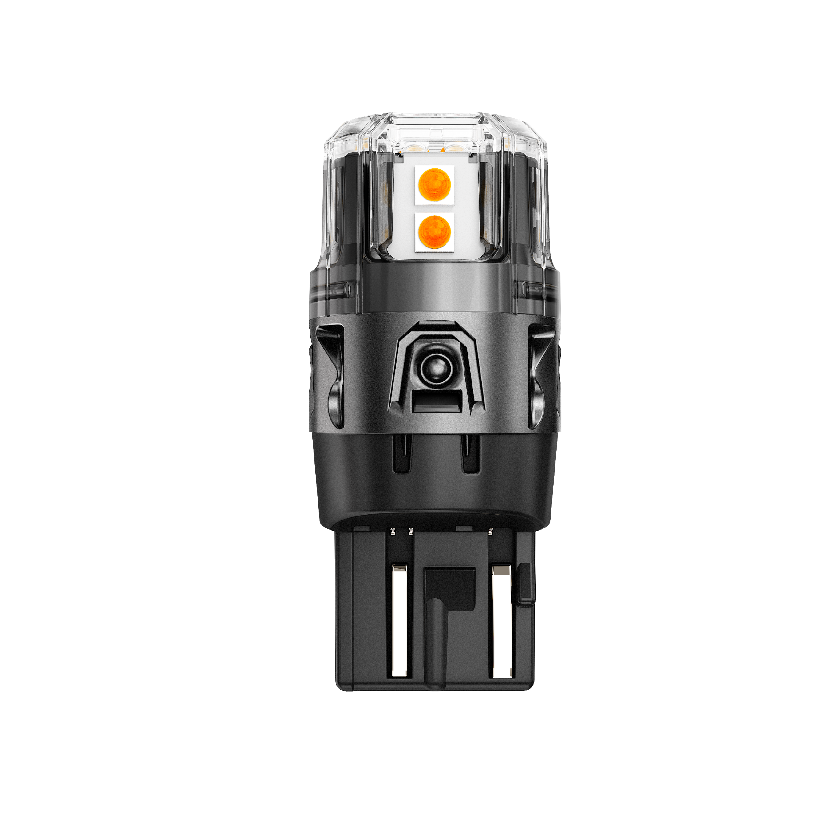 Auxbeam T20 / 7443 / 7440 LED Turn Signal Bulbs – B52 Series, Front/Rear & Side Marker Lights, 13W, 500% Brighter, 3000K Amber, CAN-Bus Error-Free (2 Pack)