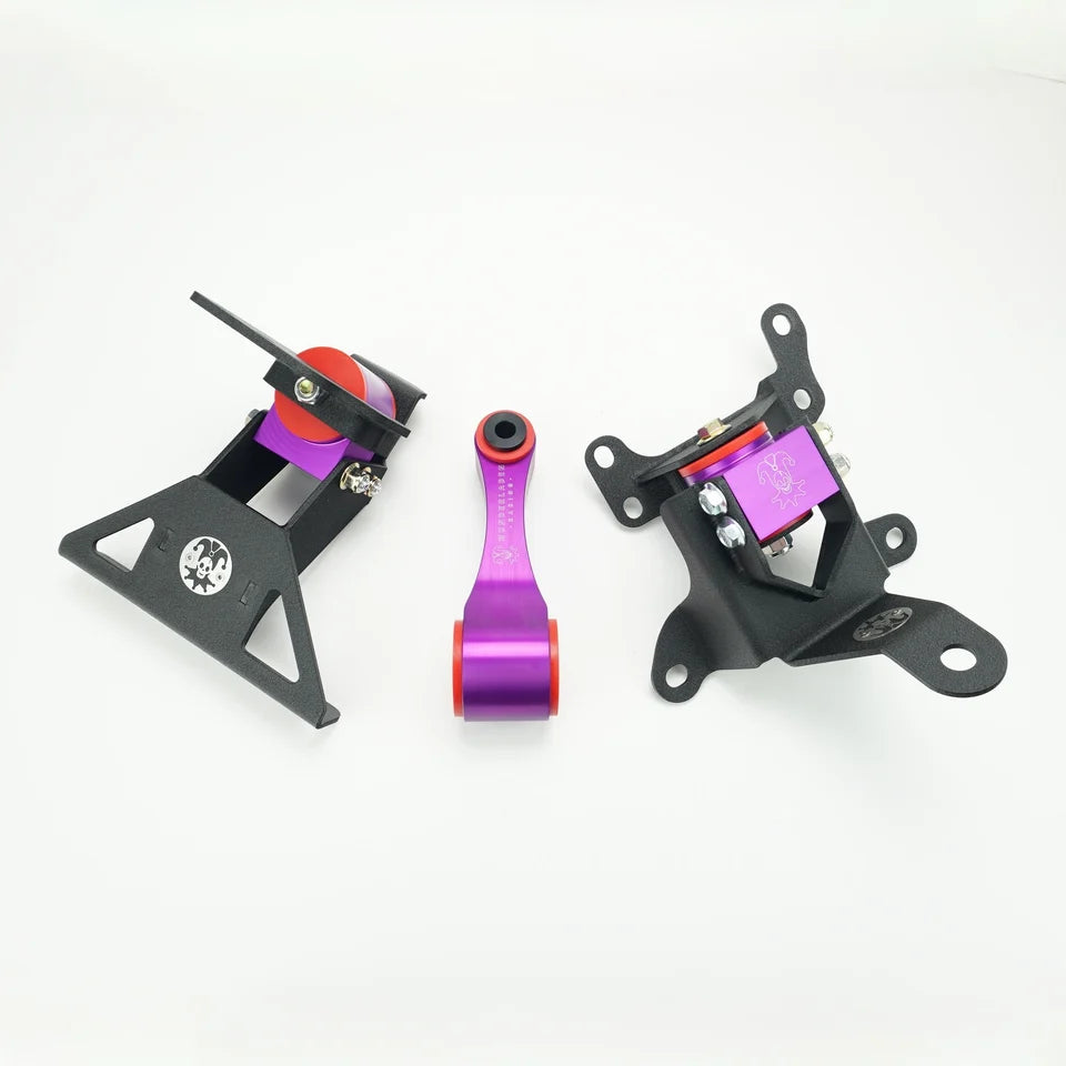 Wunderladen Racing Motor Mount Combo Package for 16-21 Honda Civic 2.0L NA [FC2/FC4]