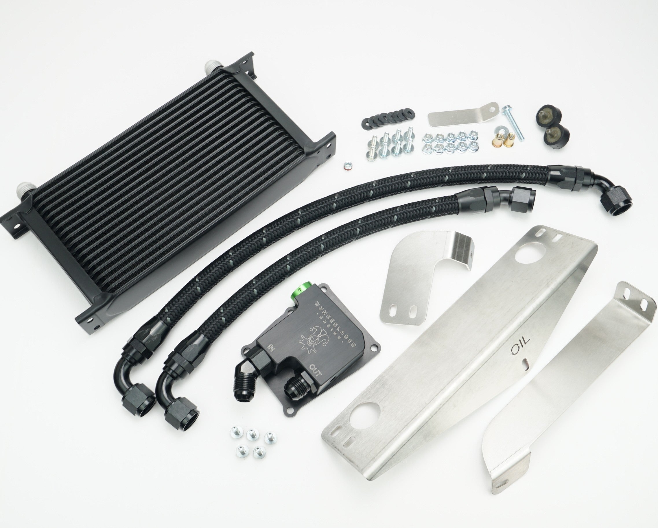 Wunderladen Racing Oil Cooler Kit for 17-21 Honda Civic Type R [FK8]