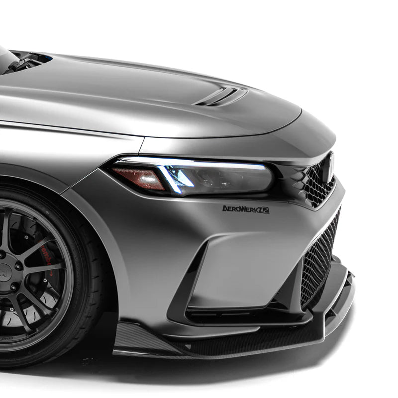 ADRO Carbon Fiber Front Lip for 2023+ Honda Civic Type R [FL5]