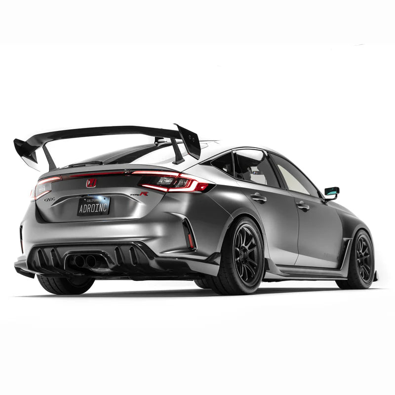R Performance Wing Type R ADRO Carbon Fiber AT-R4 Swan Neck Wing for 2023+ Honda Civic Type R [F