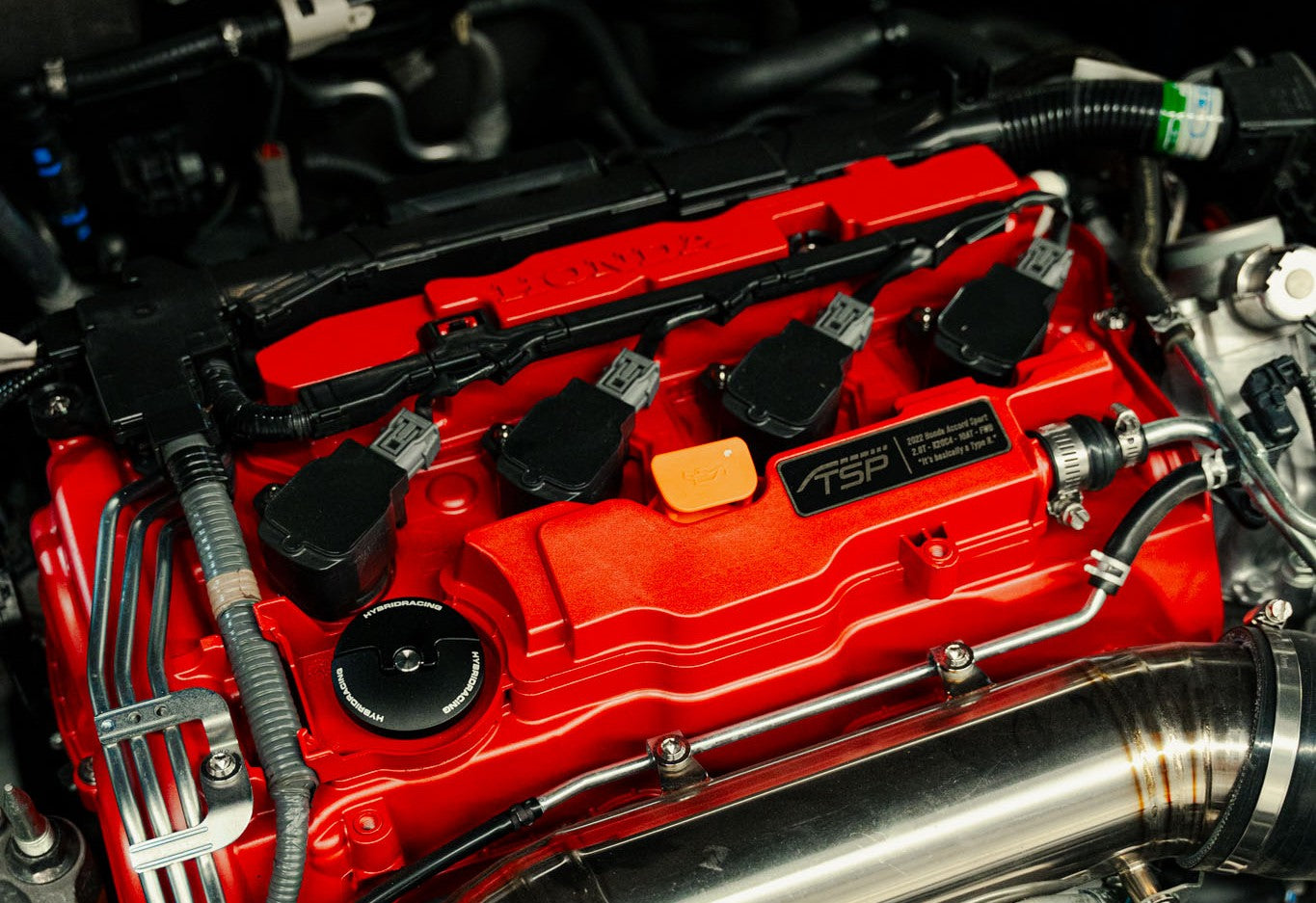 TSP Valve Cover Badges for Honda/Acura 1.5T, 2.0T, & 2.0L NA