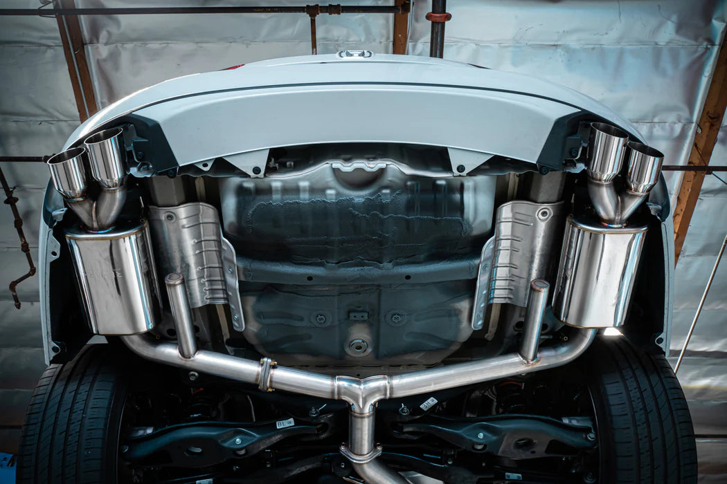 Remark Catback Exhaust w/ Quad Tips for 2018-2022 Honda Accord 1.5T / 2.0T [CV1/CV2]