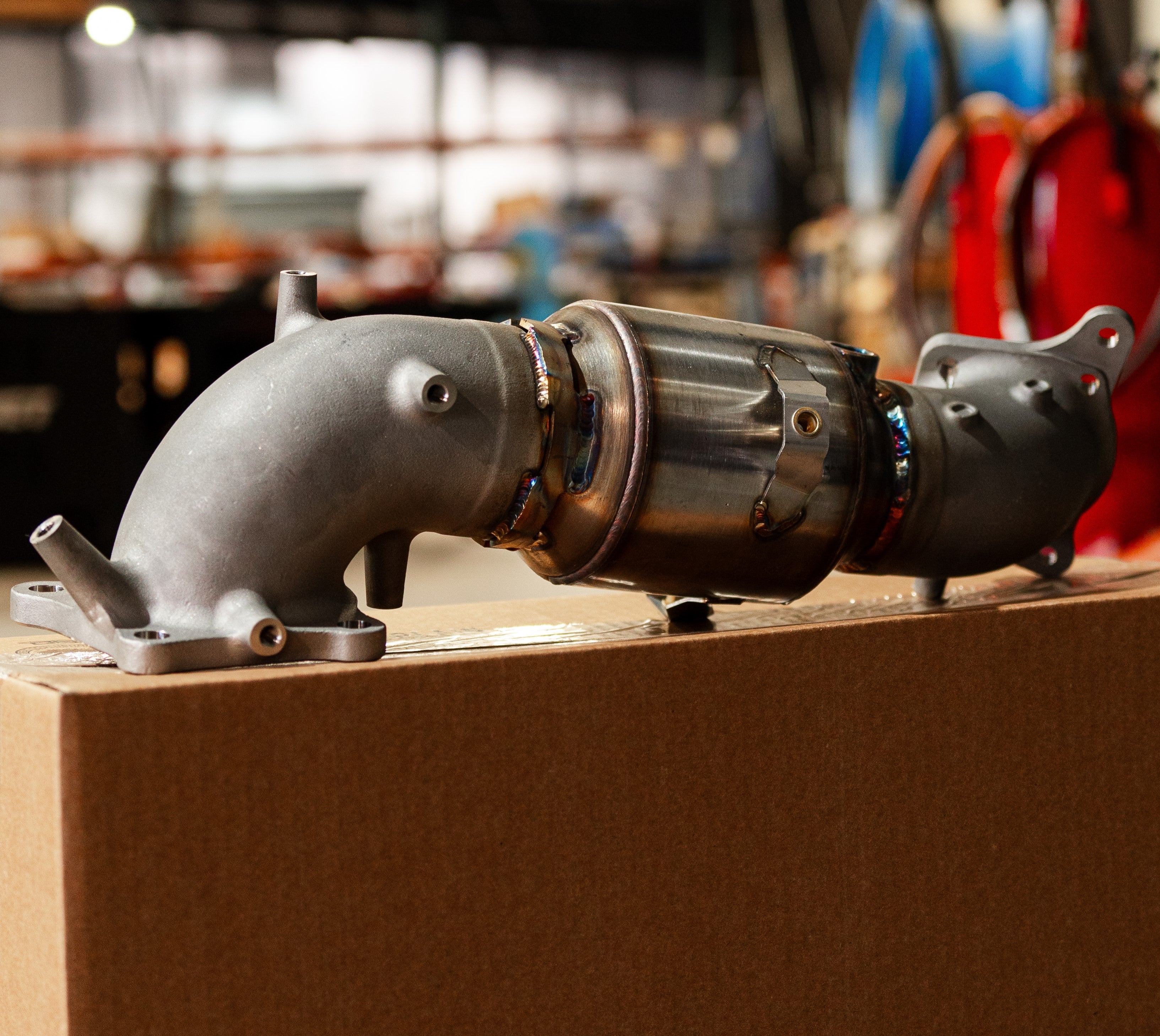 High Efficiency Downpipe Upgrade Honda Civic, Accord, Acura Integra 1.5T - ** Returned Item **