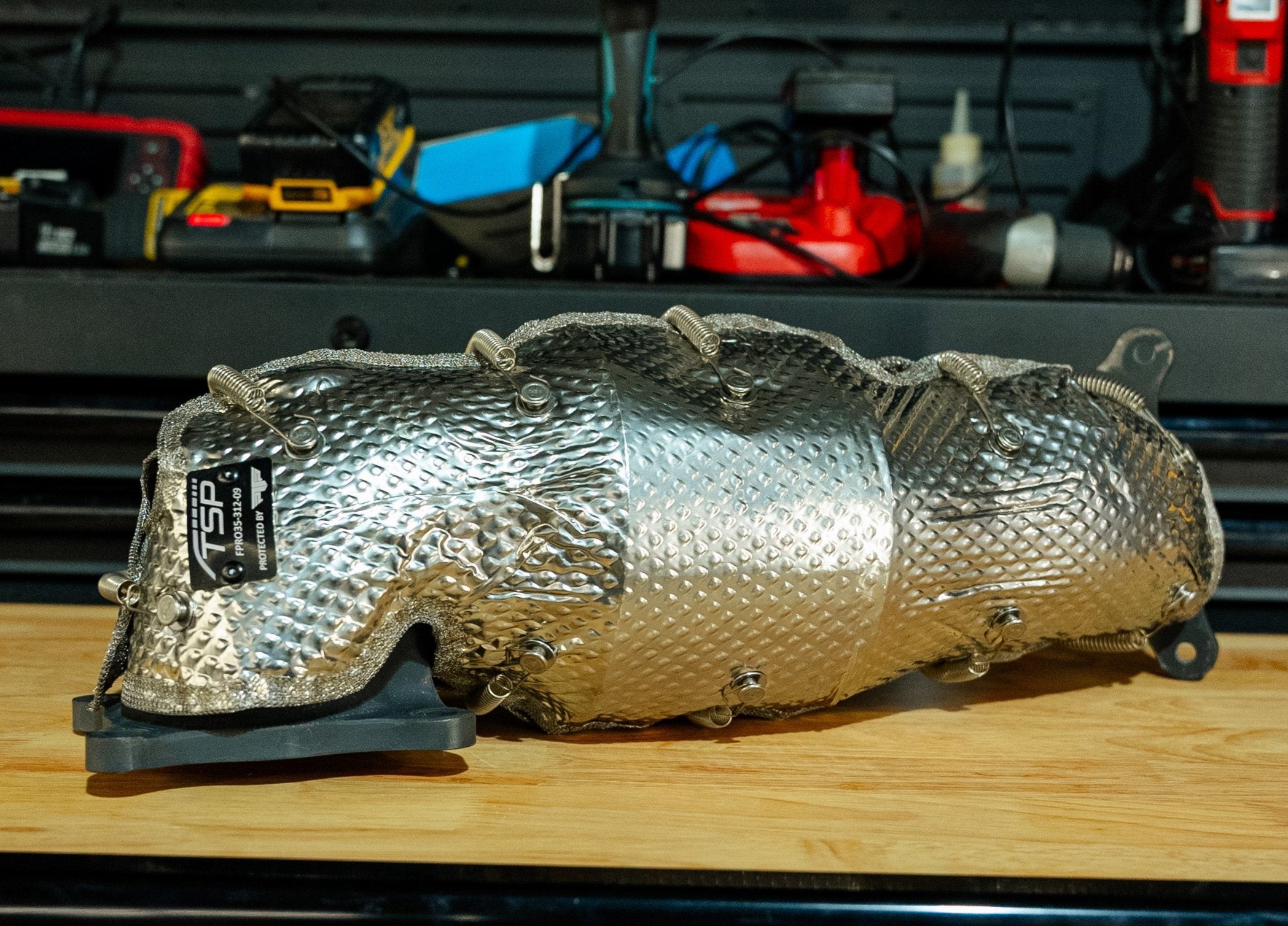 TSP x PTP Hybrid 5" Downpipe Blanket for 2017+ Honda/Acura 2.0T - ** Returned Item **