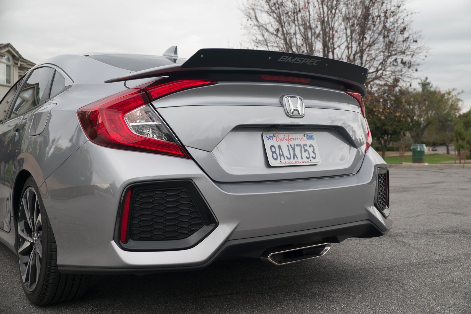 Epsilon+ Spoiler Extension for 17-20 Honda Civic Si Sedan [FC1]