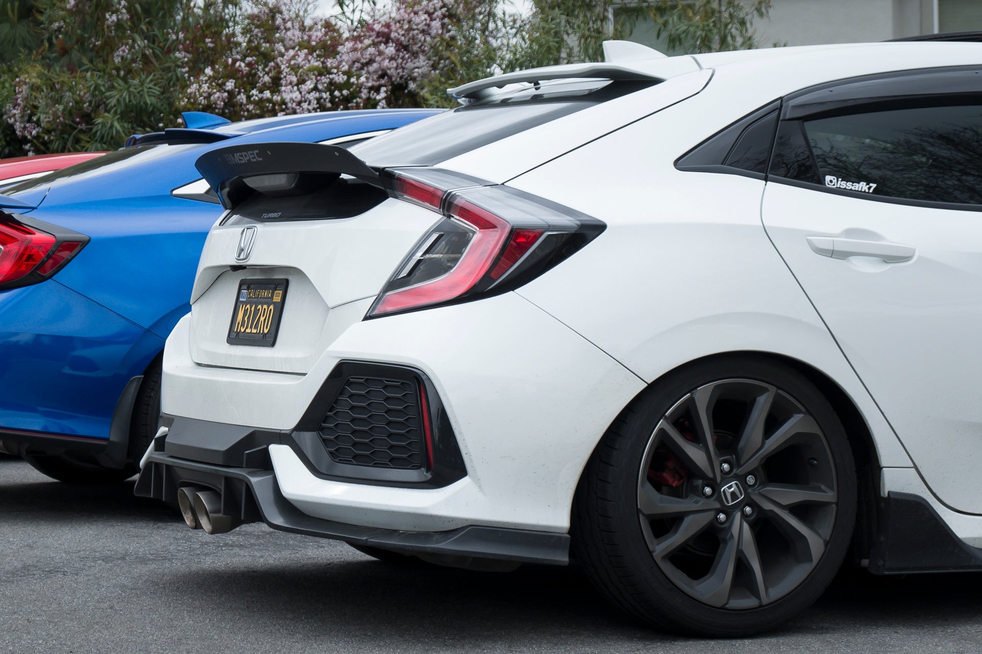 Epsilon+ Spoiler Extension for 17-21 Honda Civic Hatchback [FK7]