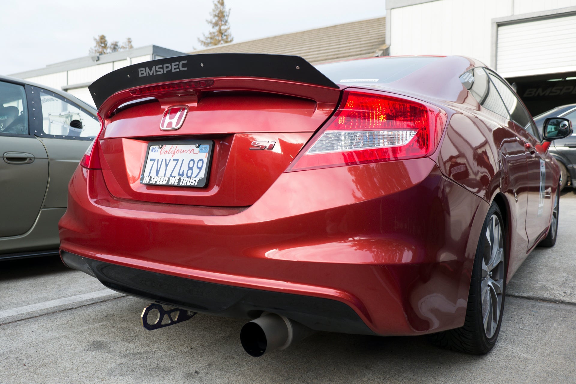 Epsilon+ Spoiler Extension for 12-13 Honda Civic Si Trunk Coupe Zenki [FG4]